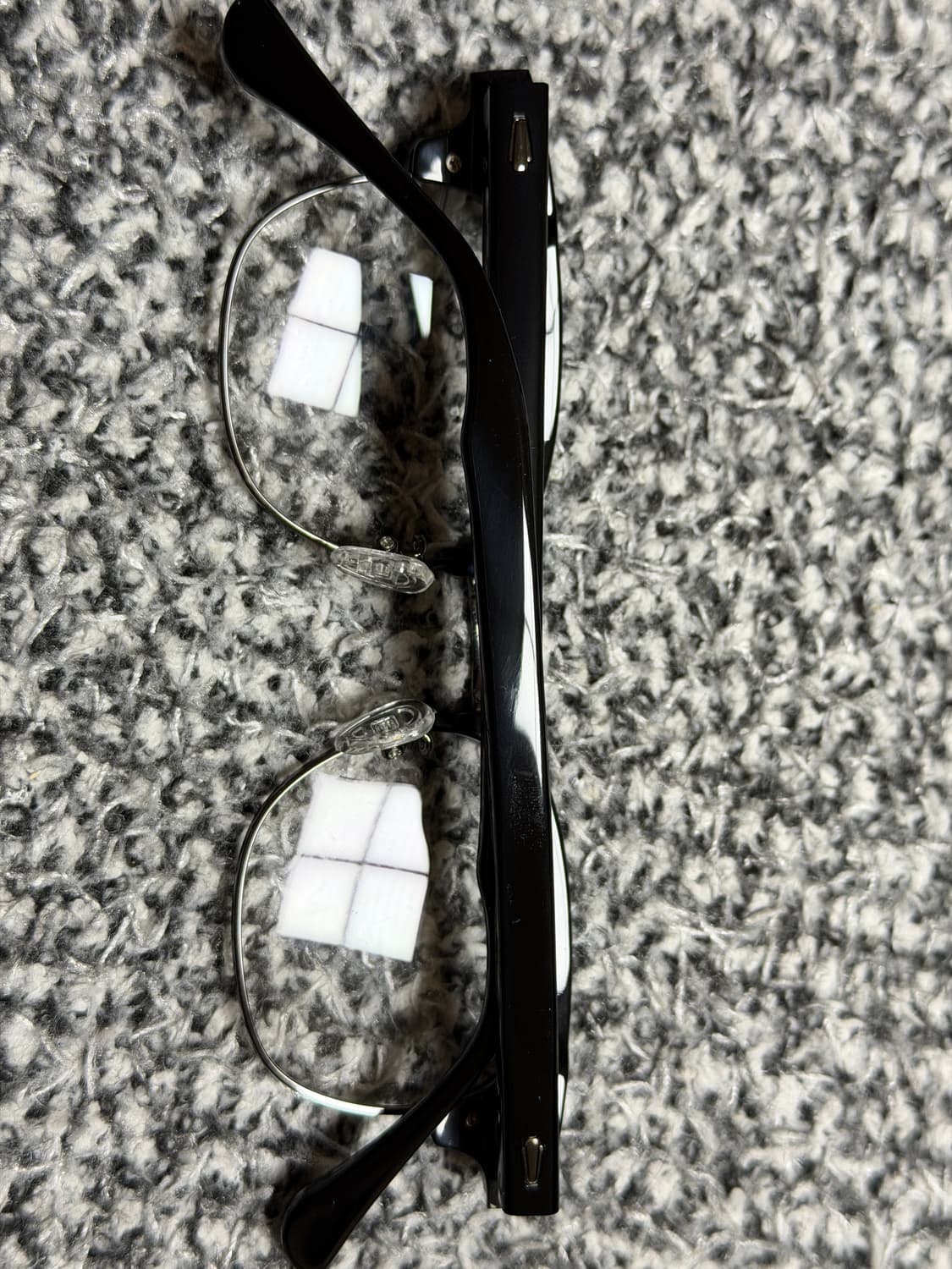 앰버옵티컬 하금테 행크 48 사이즈 블랙+다크그레이 판매합니다 상품이미지2