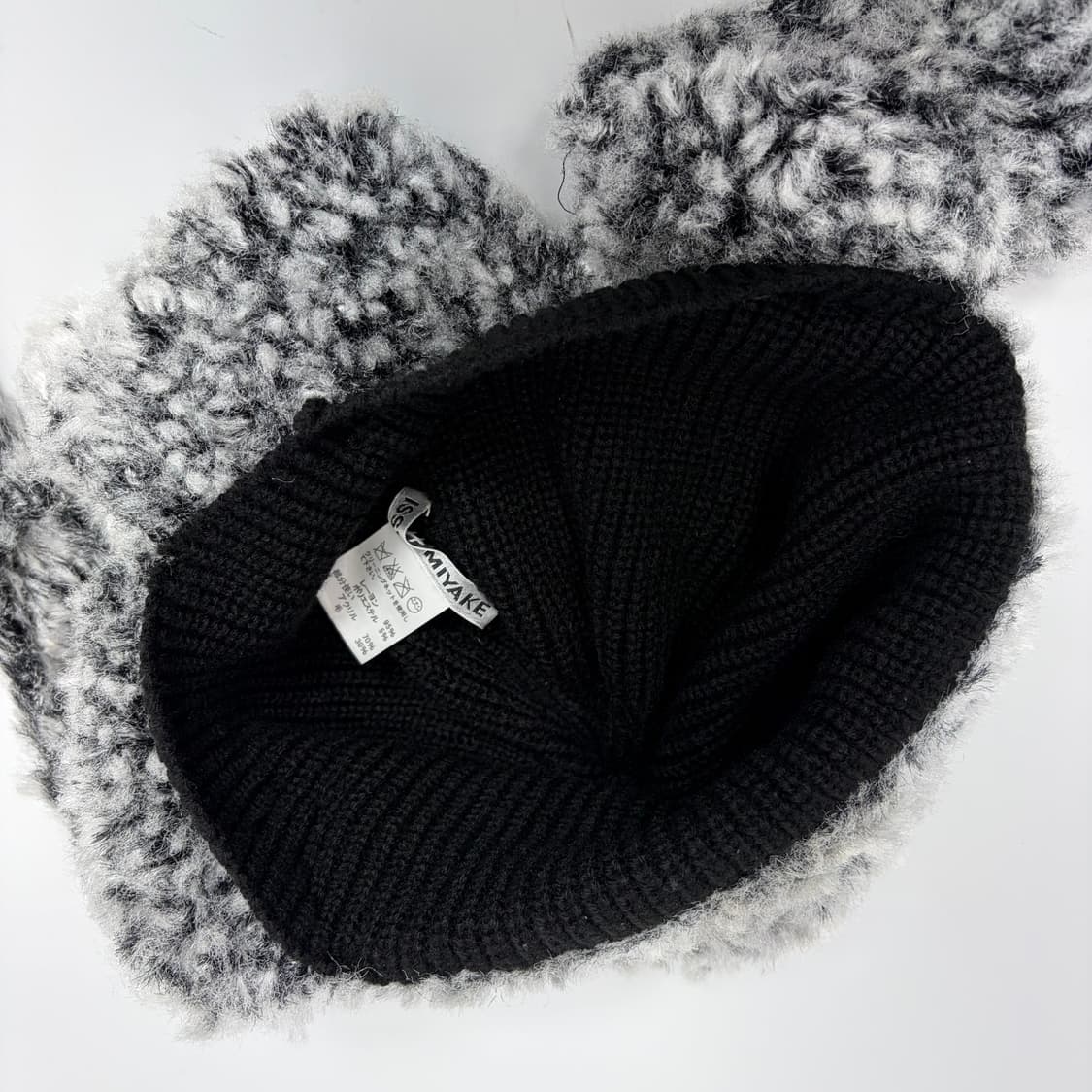 이세이미야케 패턴 트루퍼햇 비니 모자 상품이미지5