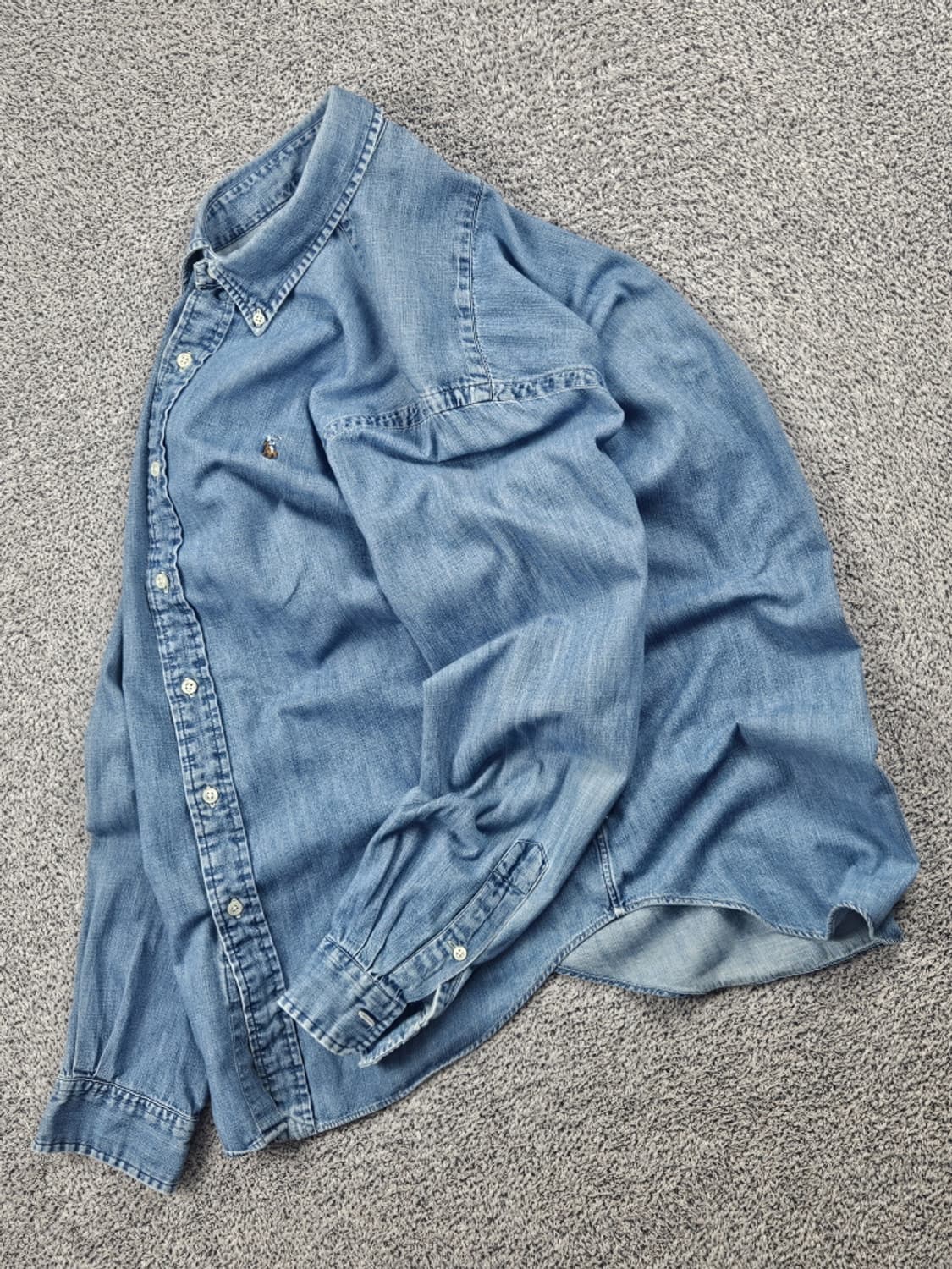 폴로랄프로렌 데님 베이직 셔츠 ( M ) / 10568 상품이미지3