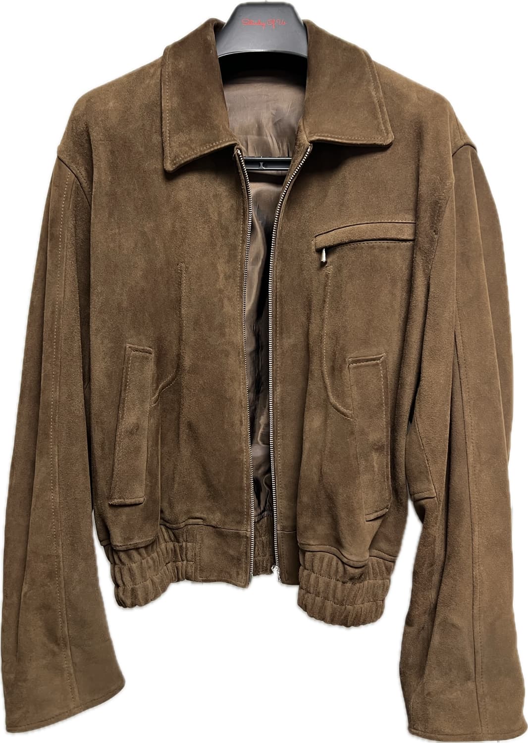 [M] STU 고트 스웨이드 자켓 브라운 상품이미지3