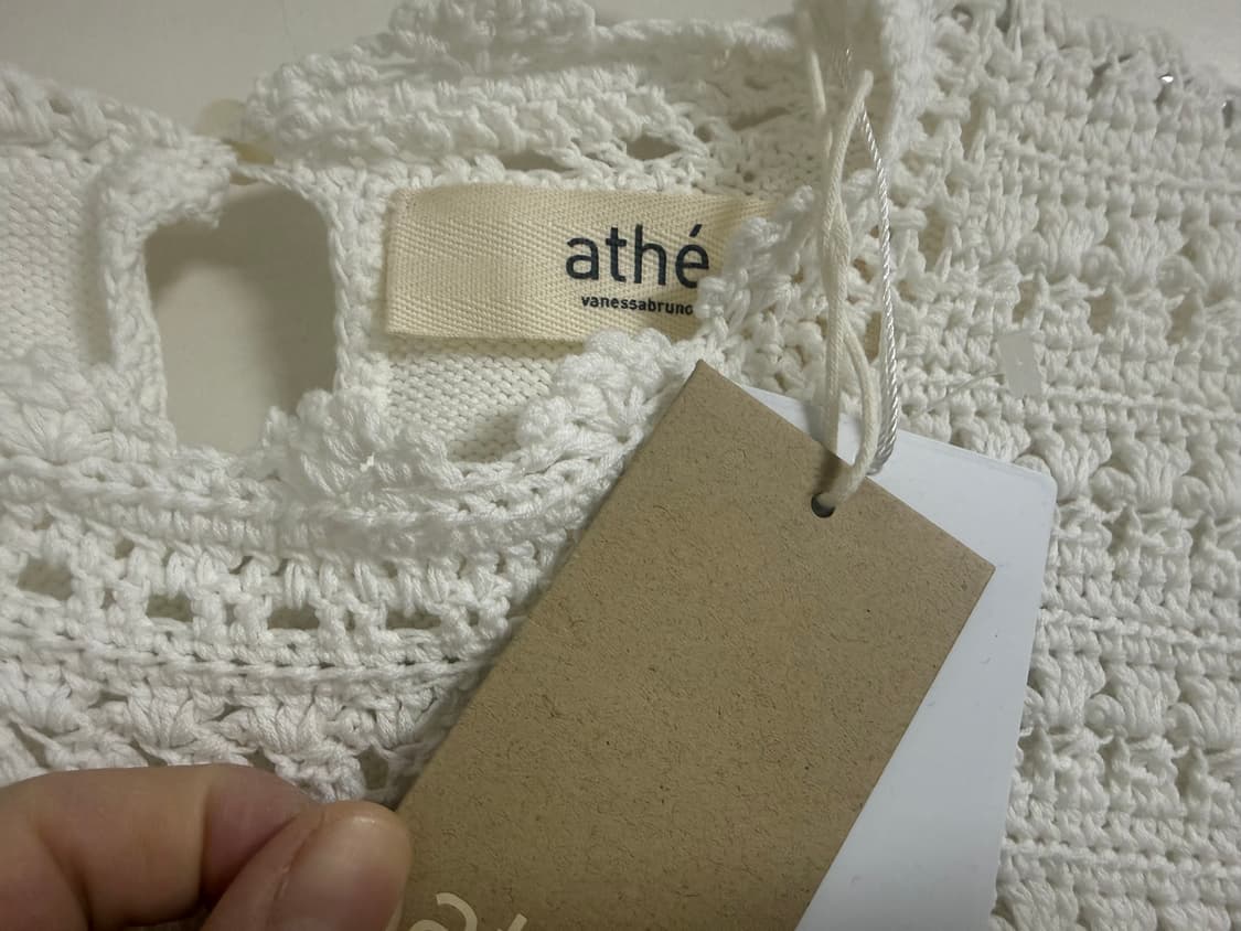 아떼 바네사브루노(Athe Vanessa Bruno) 크로셰 퍼프 슬리브 상품이미지4