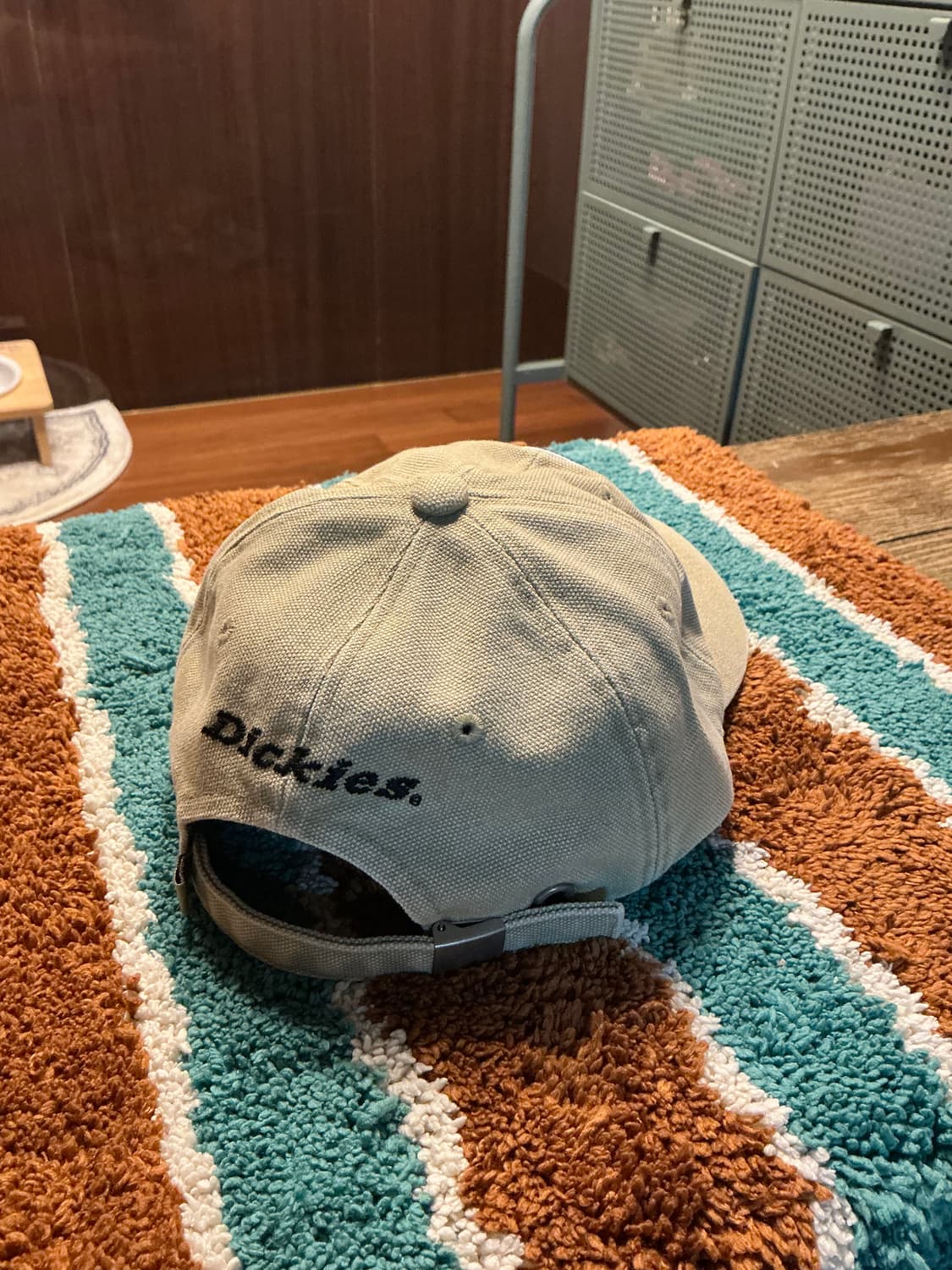 디키즈 워시드 볼캡 베이지 상품이미지4