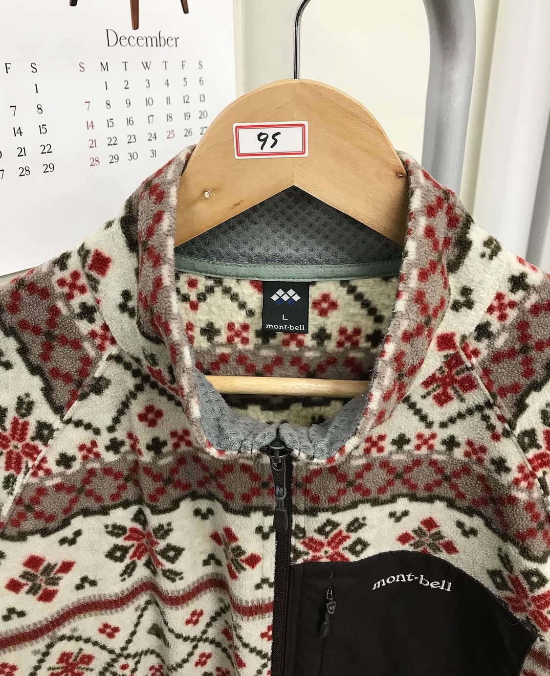 몽벨 페어아일 노르딕 패턴 플리스 자켓 상품이미지2