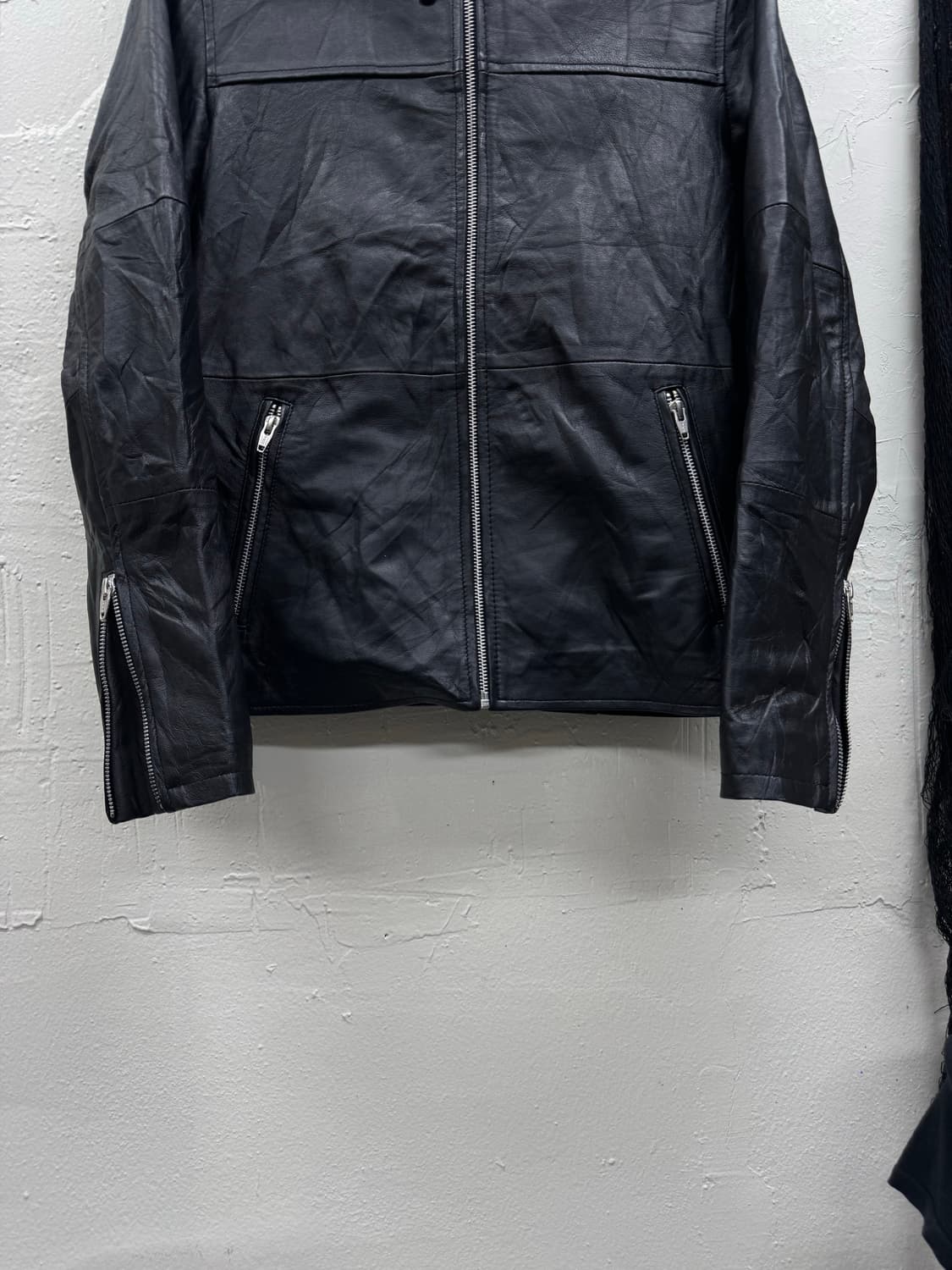 Roshell 00s ninja hood leather jacket 상품이미지5