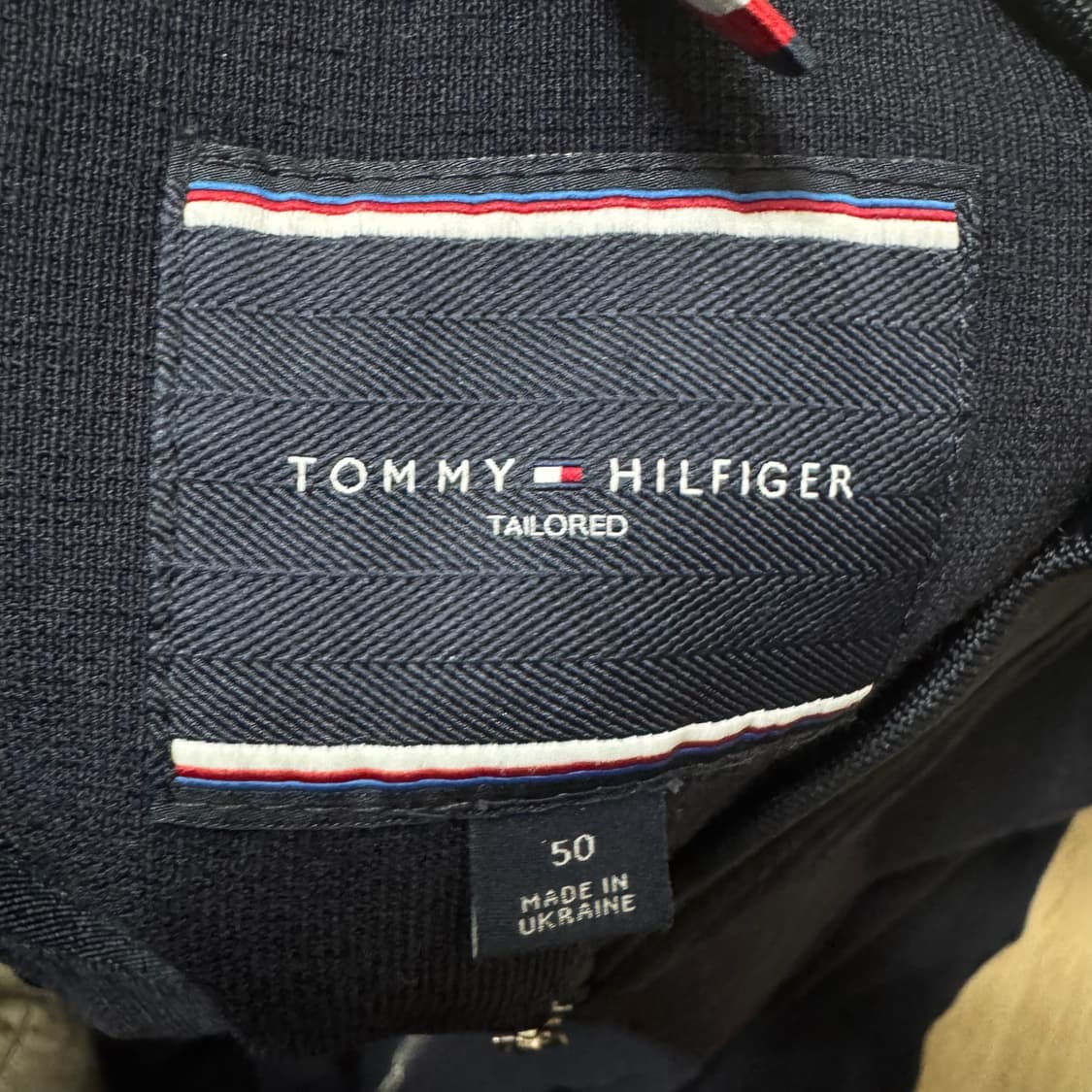 타미힐피거 남성 미니멀 블루종 자켓 50  상품이미지4