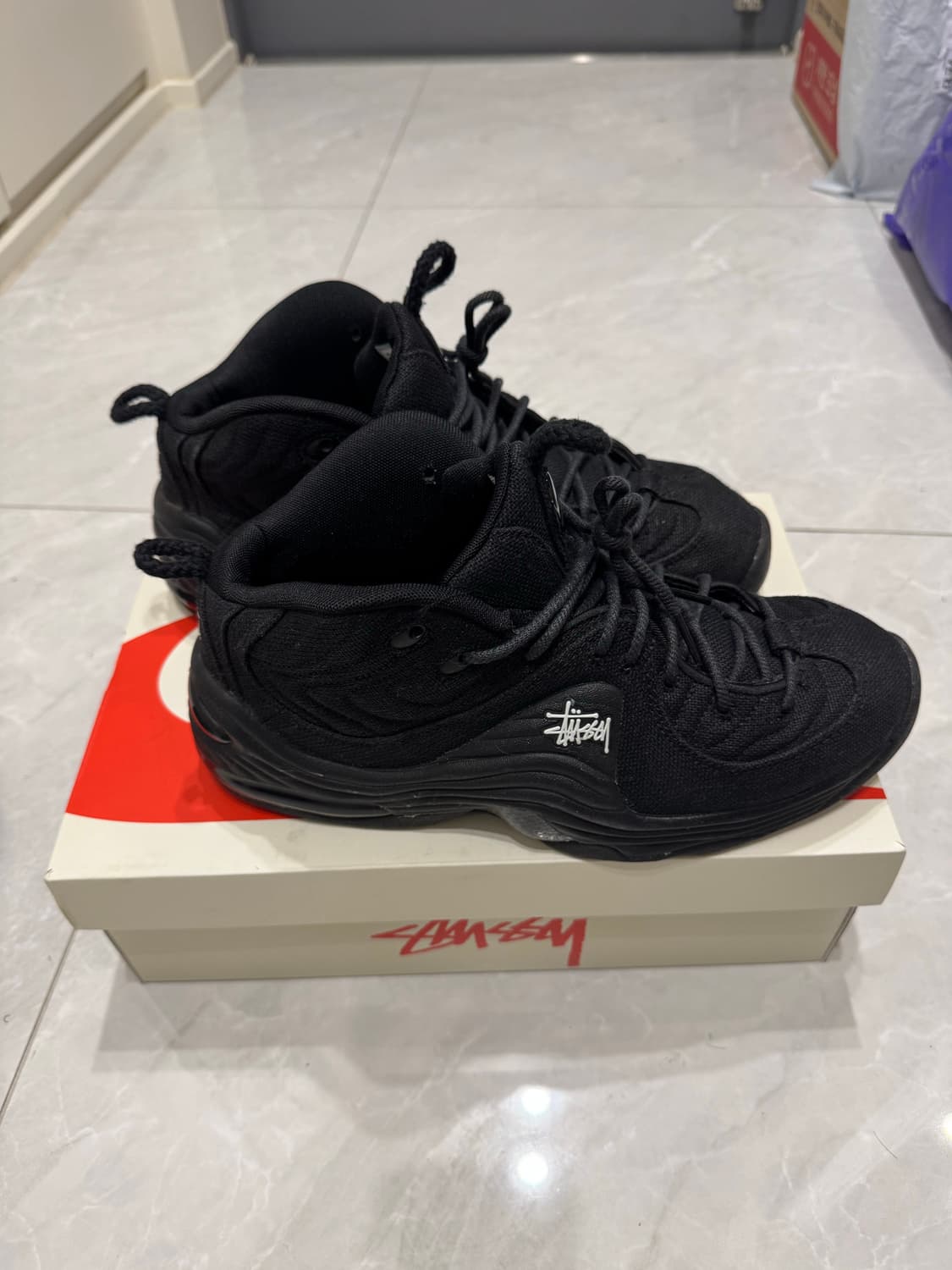 나이키 스투시 에어페니2 나투시 블랙 285 상품이미지1