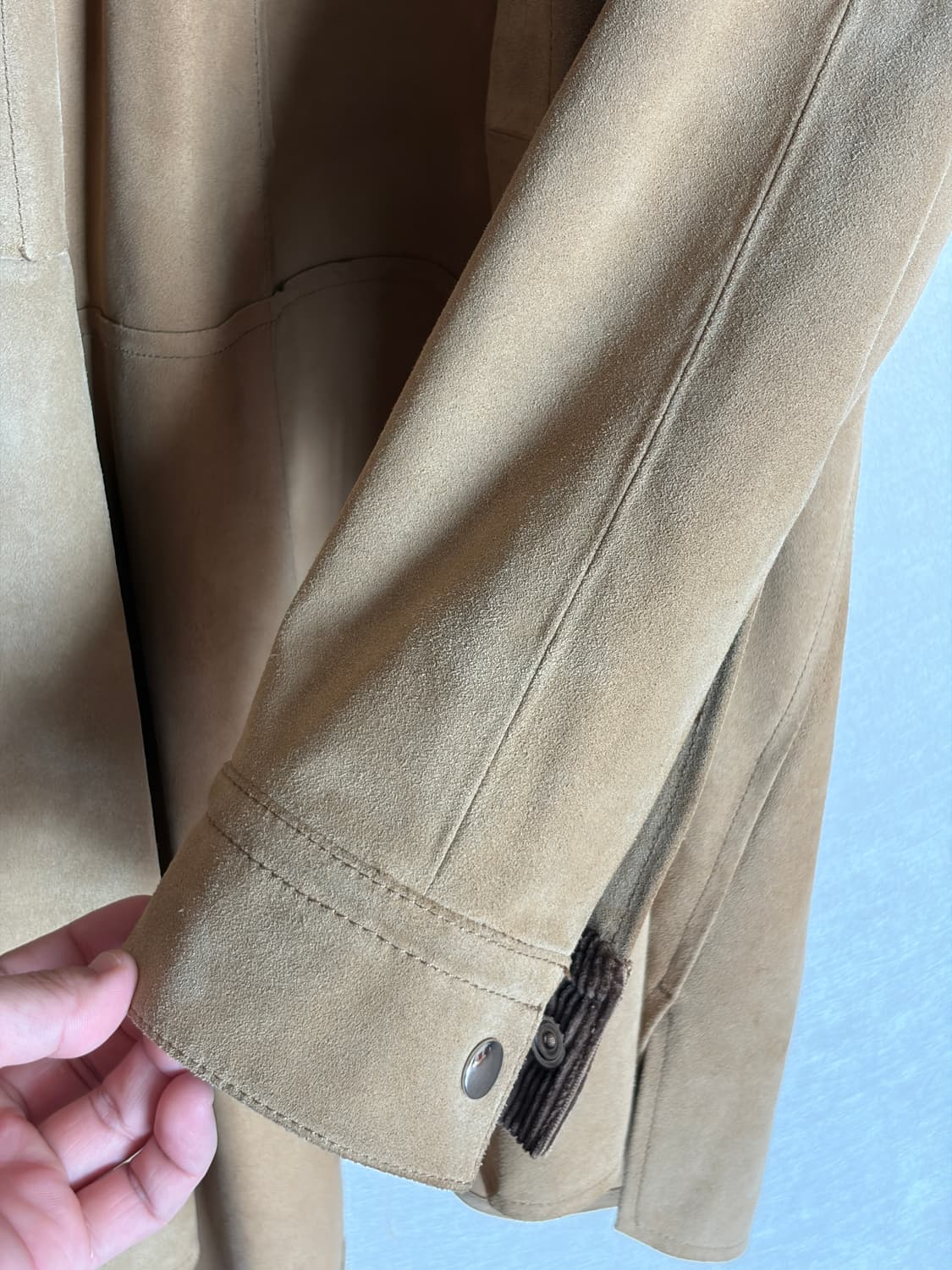 아크네 스튜디오 오버시이즈 스웨이드 셔츠 48 상품이미지7