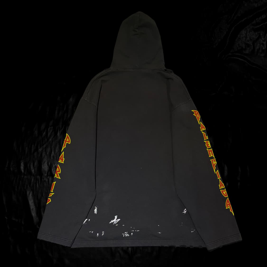 발렌시아가 로고 후드티 상품이미지2