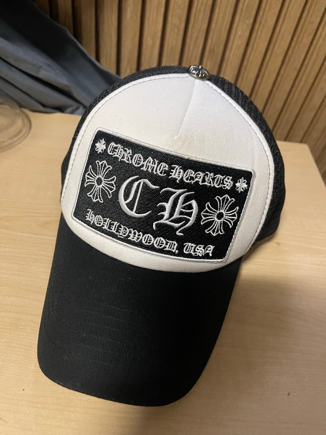 크롬하츠 트러커캡 블랙&화이트 상품이미지4