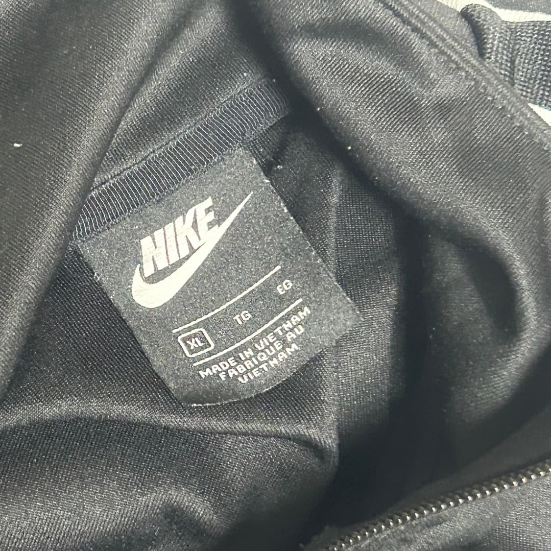 XL 나이키 맨체스터 시티 화이트라인 블랙 트랙탑  상품이미지4