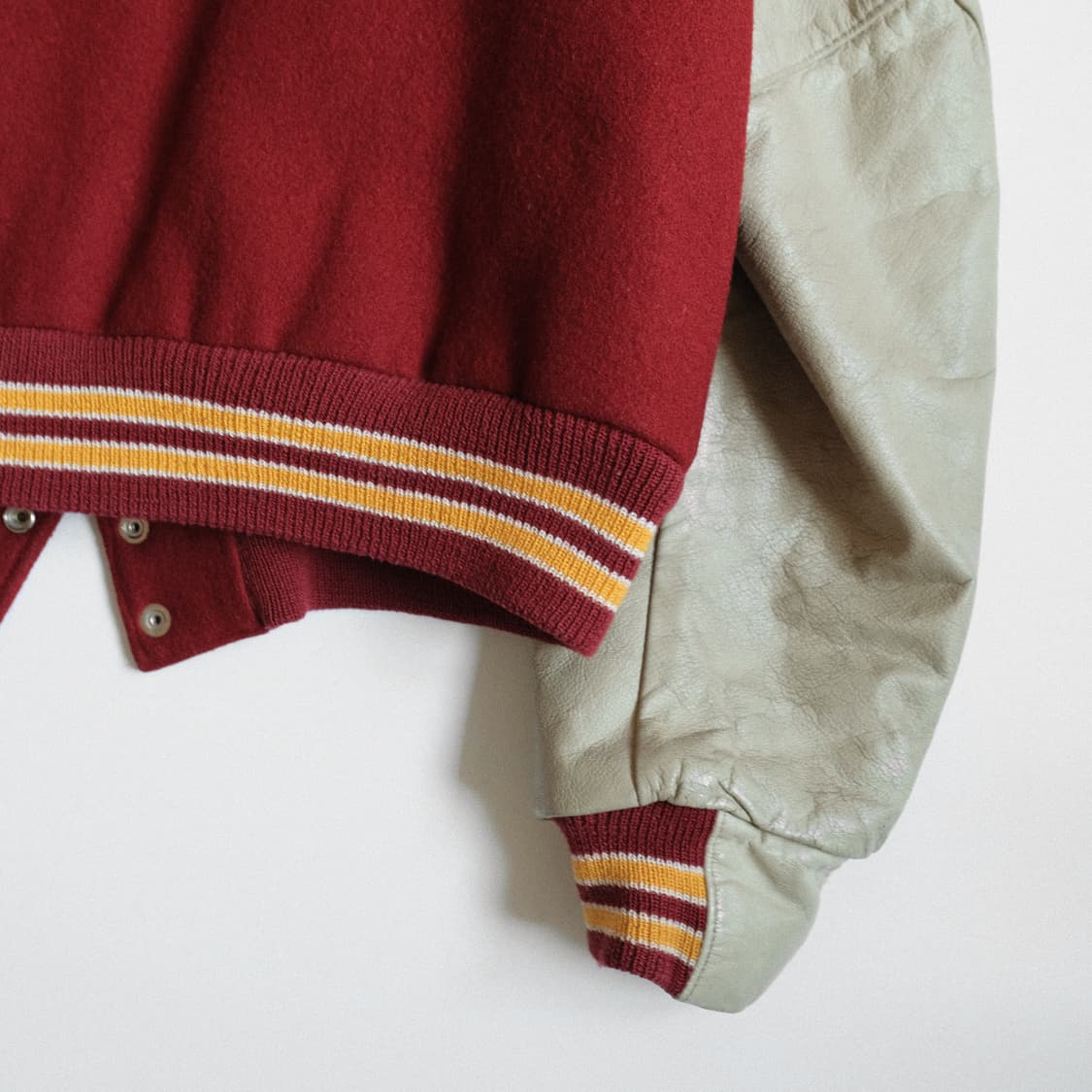 골든베어 빈티지 패치드 바시티자켓 XL사이즈 상품이미지5