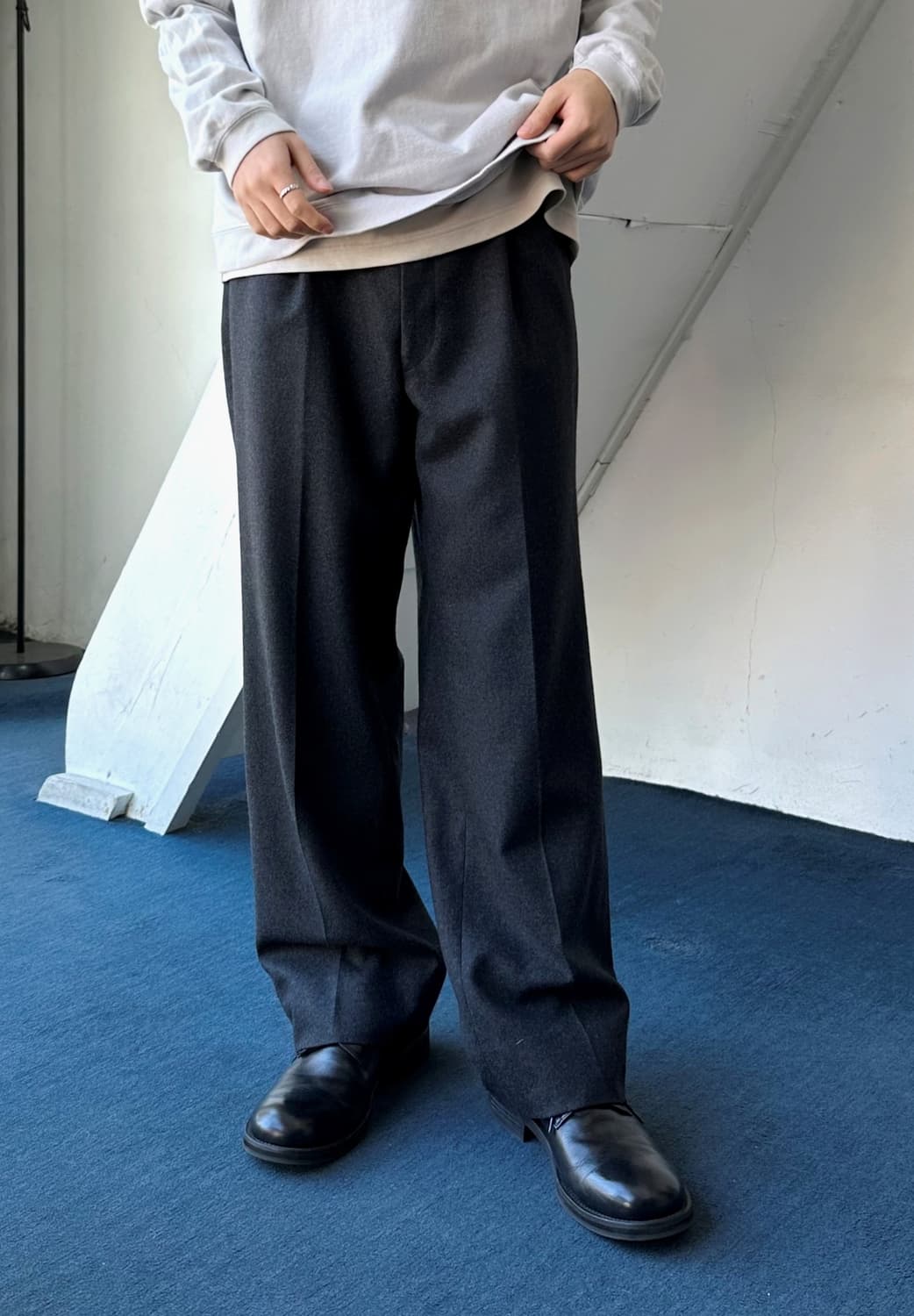 2 pleats wool flannel slacks 상품이미지8