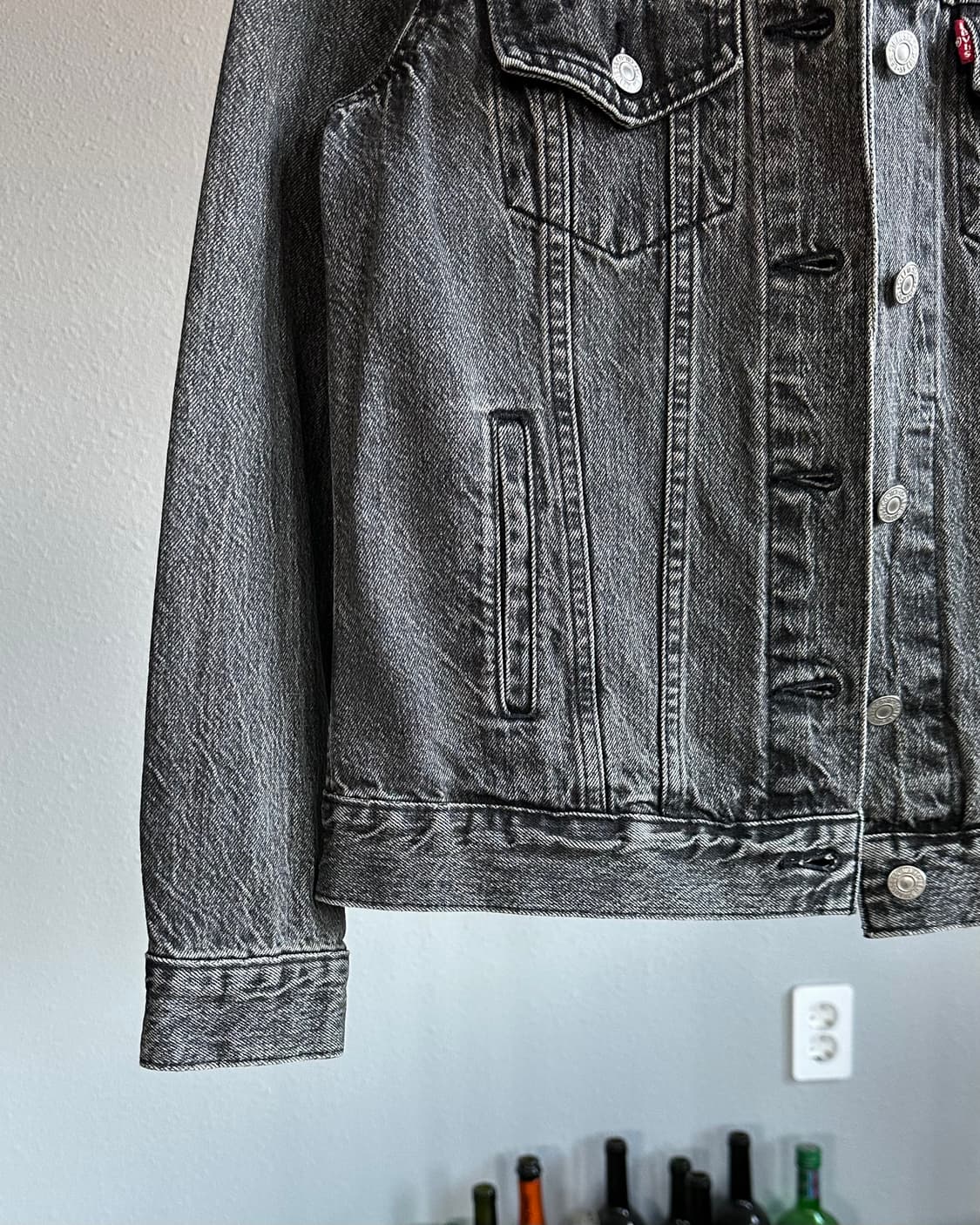 [S]리바이스 Levi's 클래식 흑청 트러커 자켓 상품이미지5