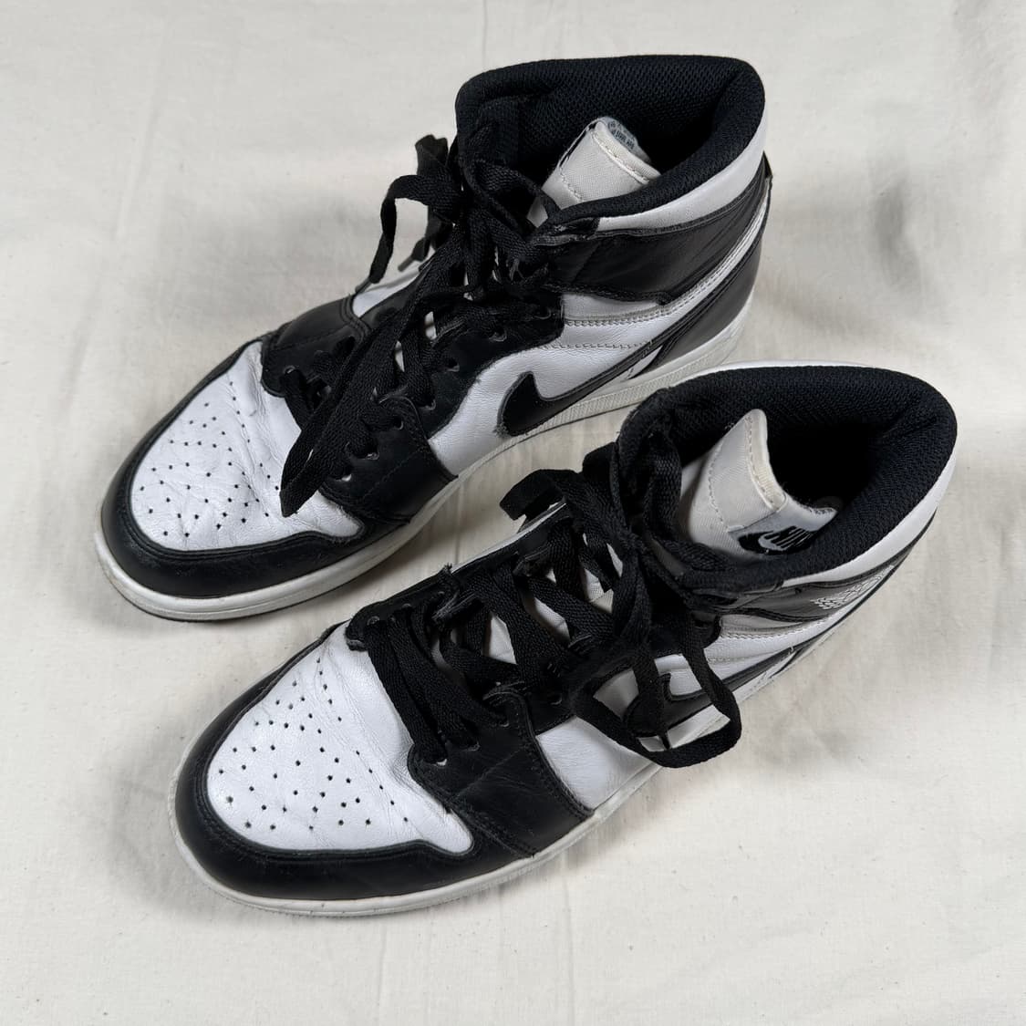 나이키 조던1 블랙 화이트 돌고래 OG 운동화 신발 265 상품이미지2