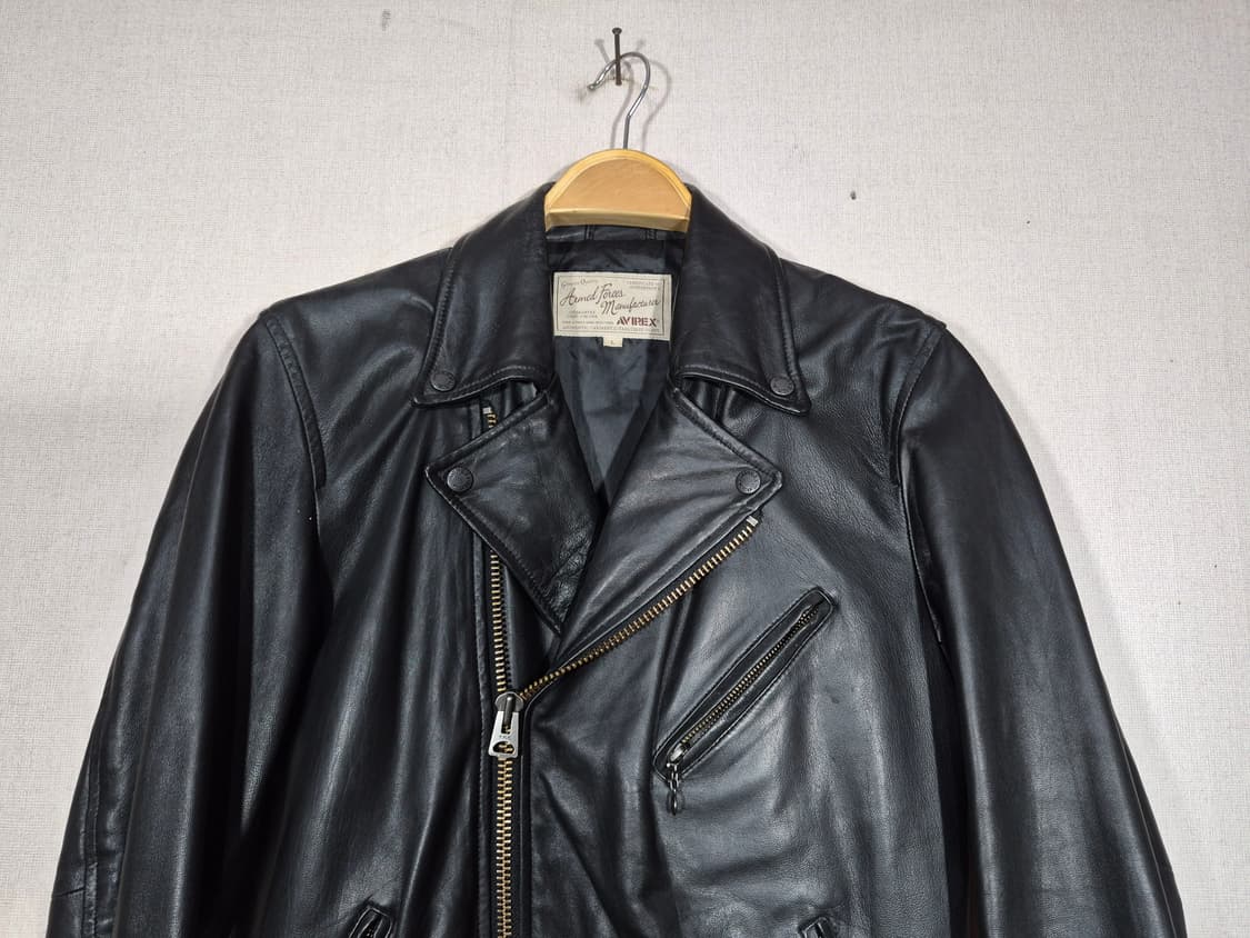 Avirex 아비렉스 가죽라이더자켓( L)(우리95) 상품이미지3