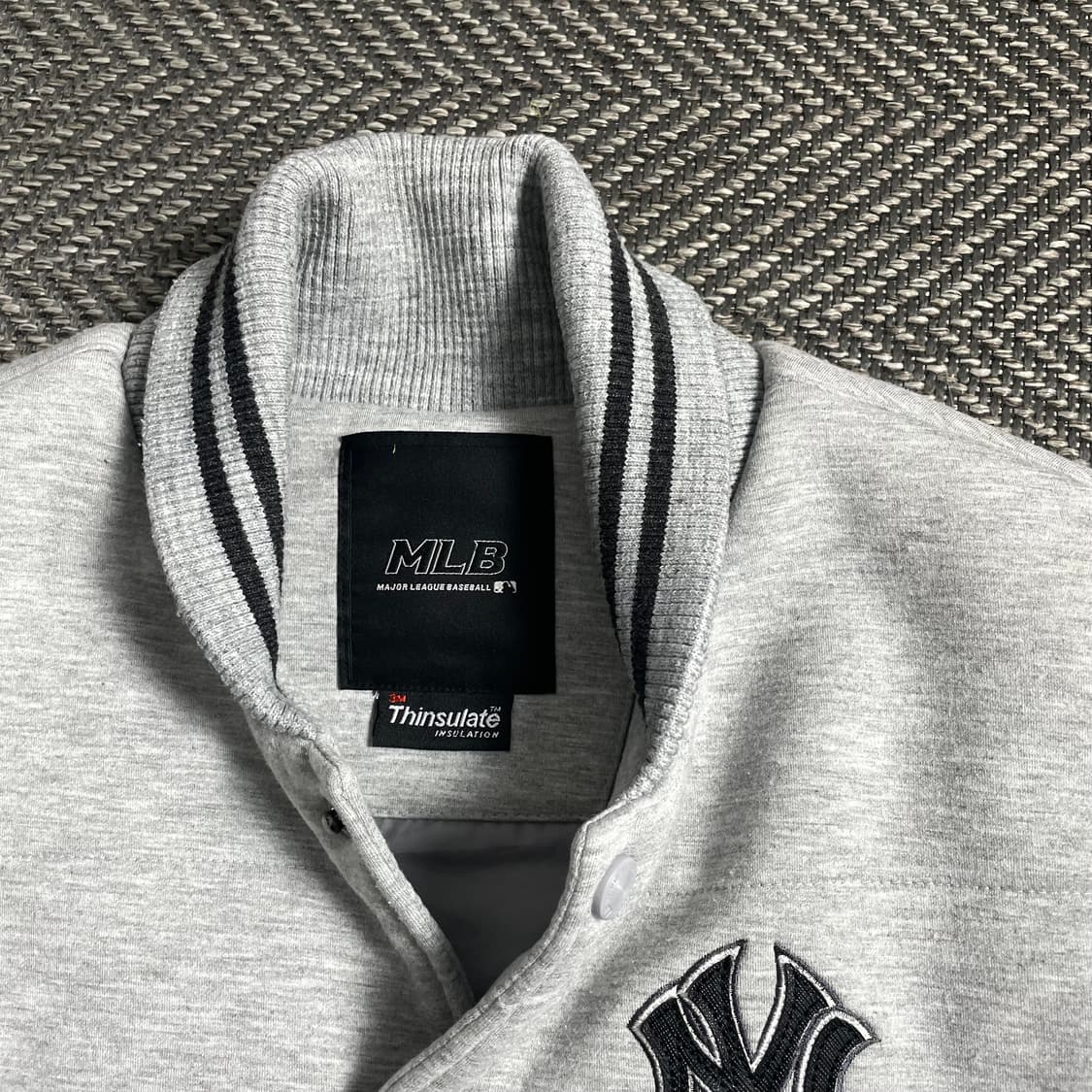 MLB 양키스 신슐레이트 패디드 베스트 그레이 y 4750 상품이미지4