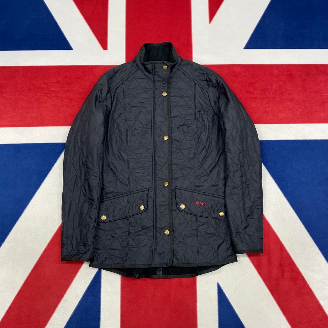 바버 카발리 폴라퀼팅자켓 uk10 상품이미지1