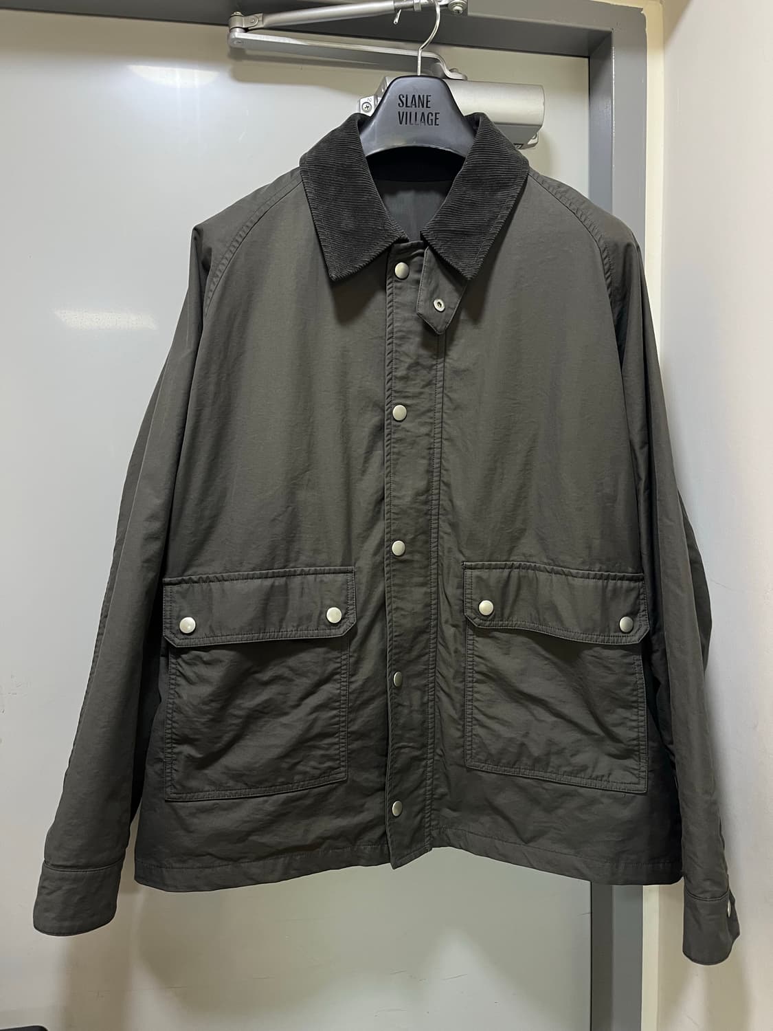 [2] 스테디에브리웨어 라이트 헌팅 자켓 (차콜) 상품이미지3