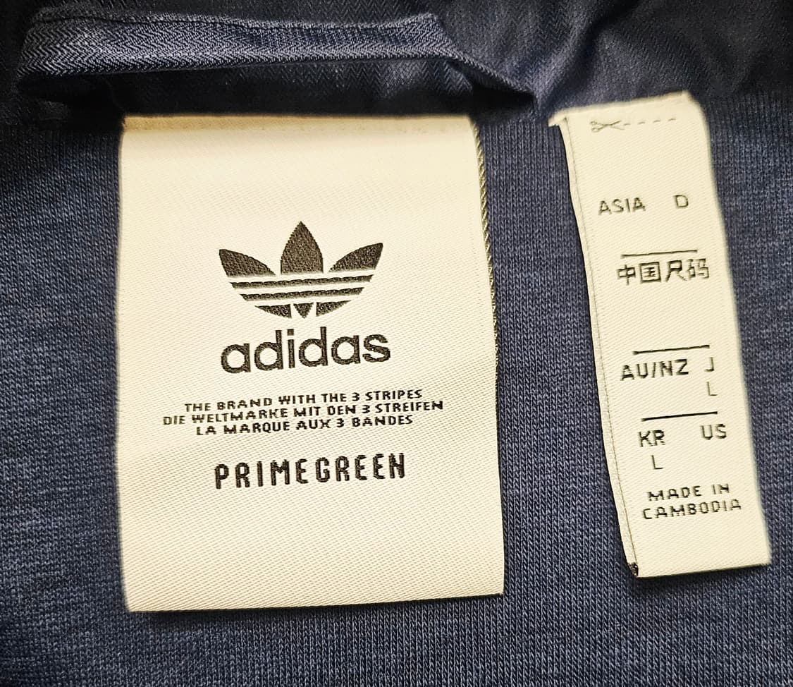 (100~105)L☆우주매물☆아디다스파이어버드아스날[남빨]레인자켓바람막이 상품이미지2