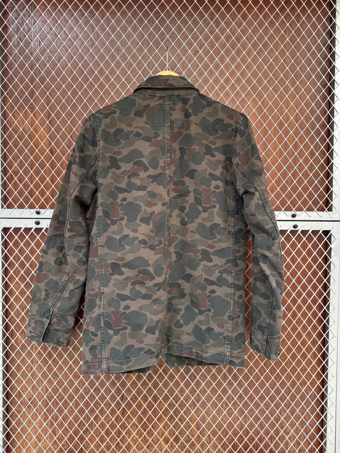 리바이스 카모 커버울 워크 자켓 S 상품이미지6