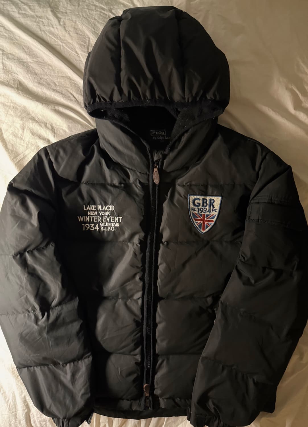 폴로 브리튼 패딩 블랙 상품이미지2