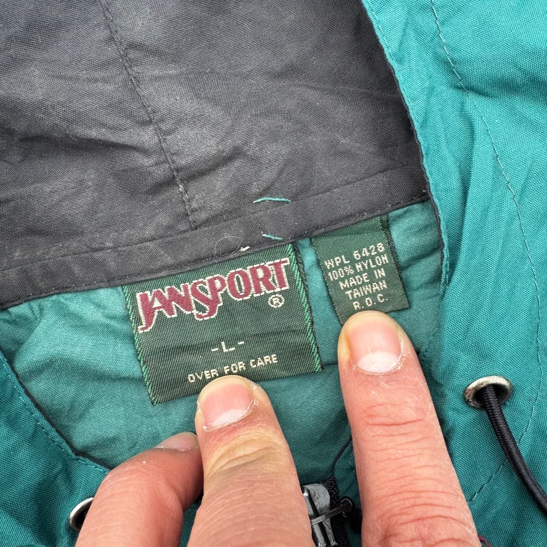 [L~XL] 90s Jan Sport 잔스포츠 바람막이 자켓 상품이미지7