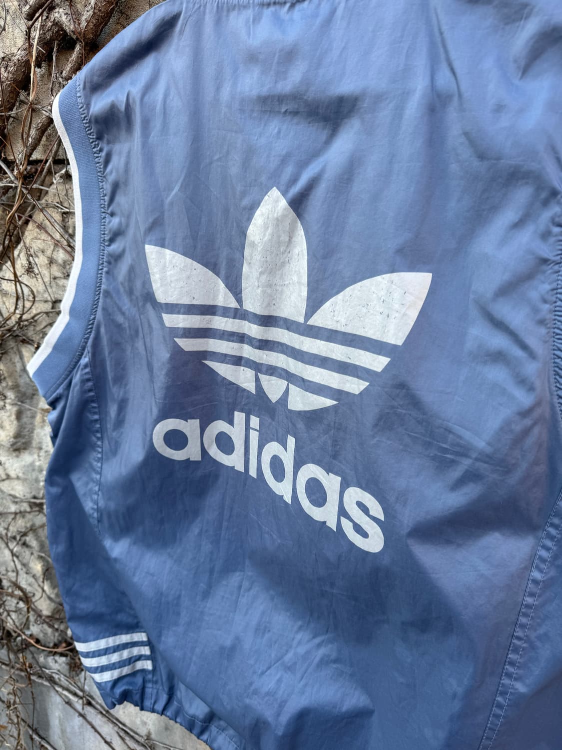 90s 아디다스 빈티지 로고 프린팅 베스트 xl 상품이미지4
