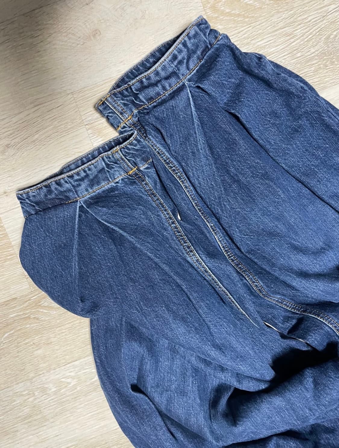 Zara x Ader Error Wide Leg Jeans Blue/34 상품이미지5