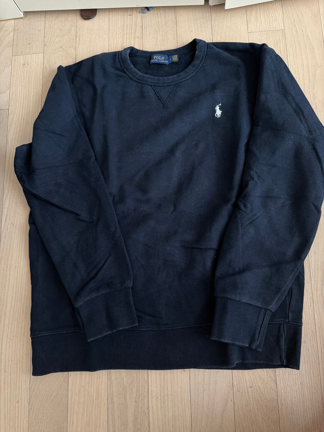 Polo 네이비 맨투맨 L 상품이미지2