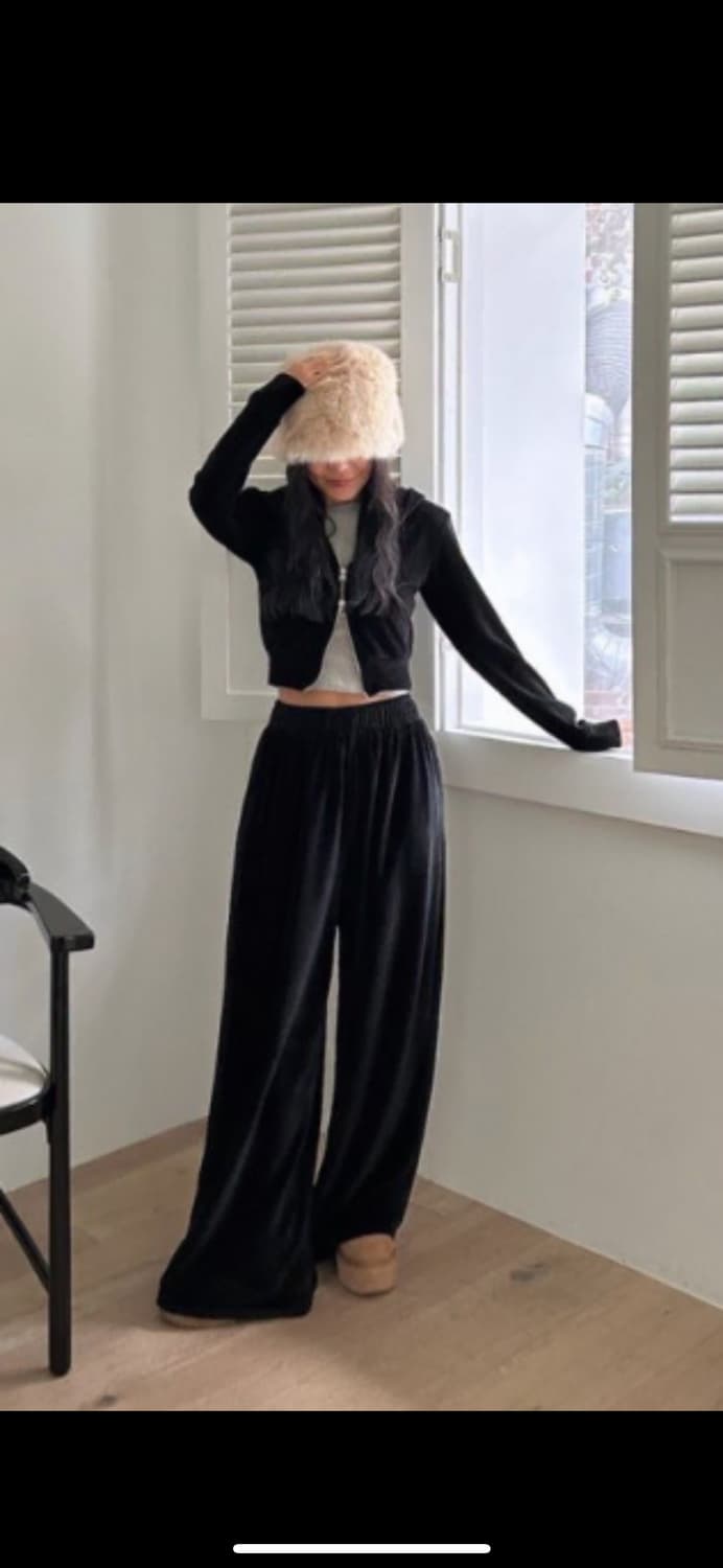 가비존 베르 후드집업(그레이, 블랙) 상품이미지2