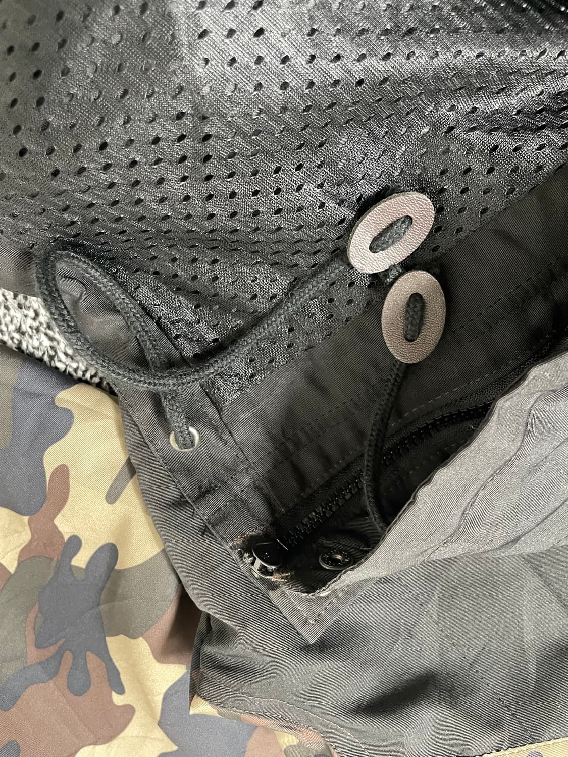 빈티지9. 일본빈티지 Ghetto 카모플라쥬 바람막이 윈드브레이커 점퍼 상품이미지5