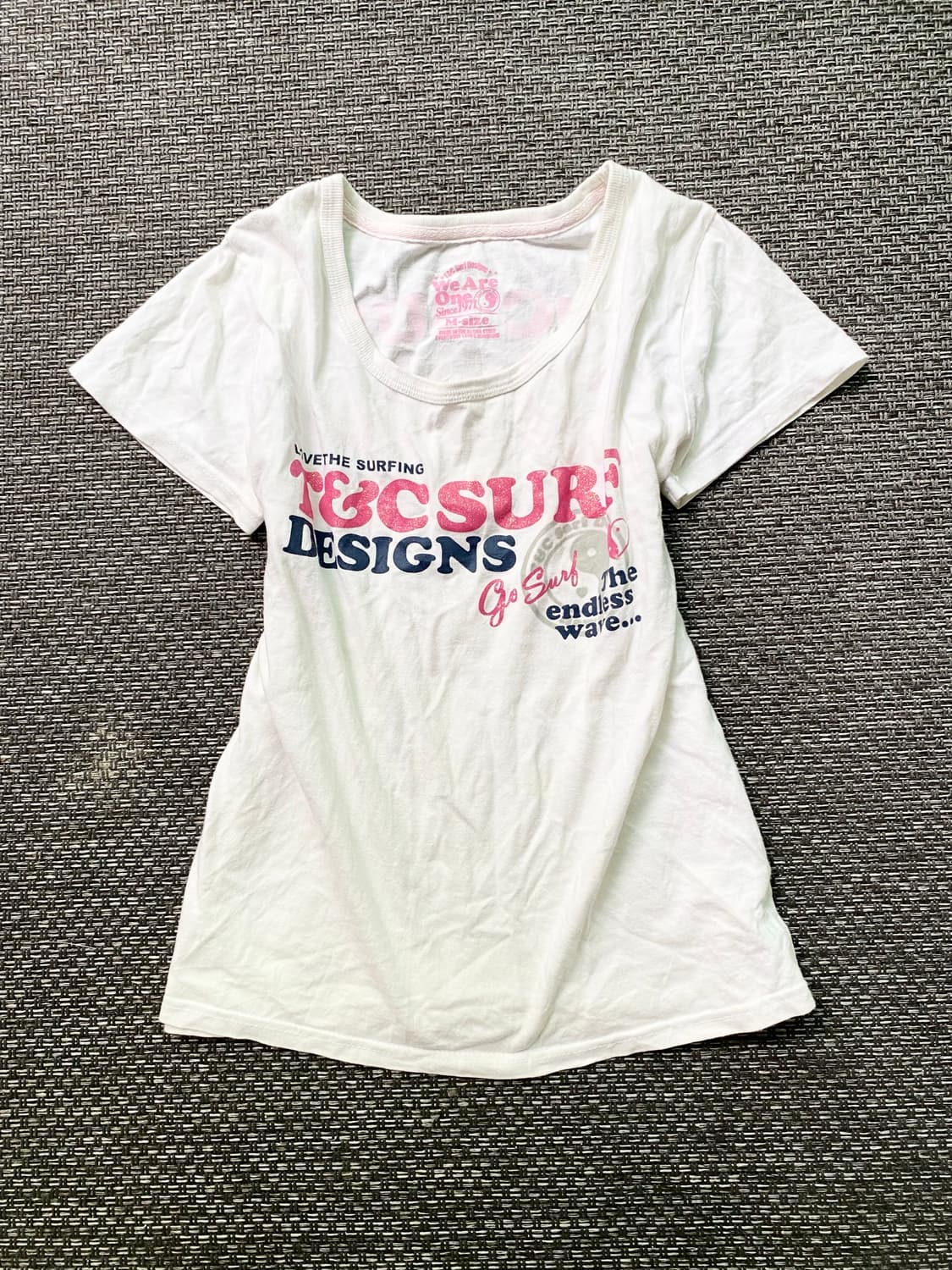 [TC SURF] Y2K Lettering Tee 상품이미지4