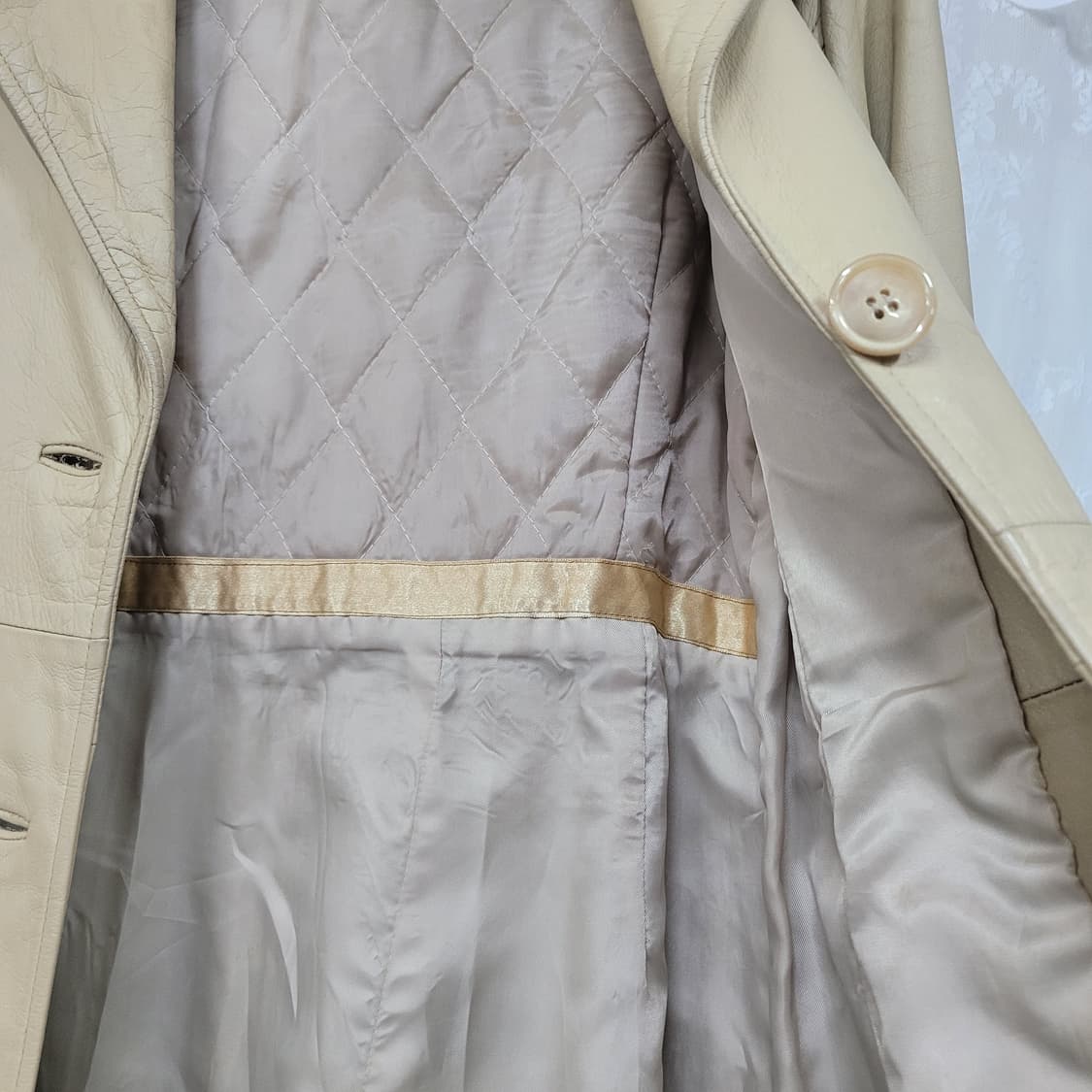 여성 소가죽 트랜치코트  상품이미지8