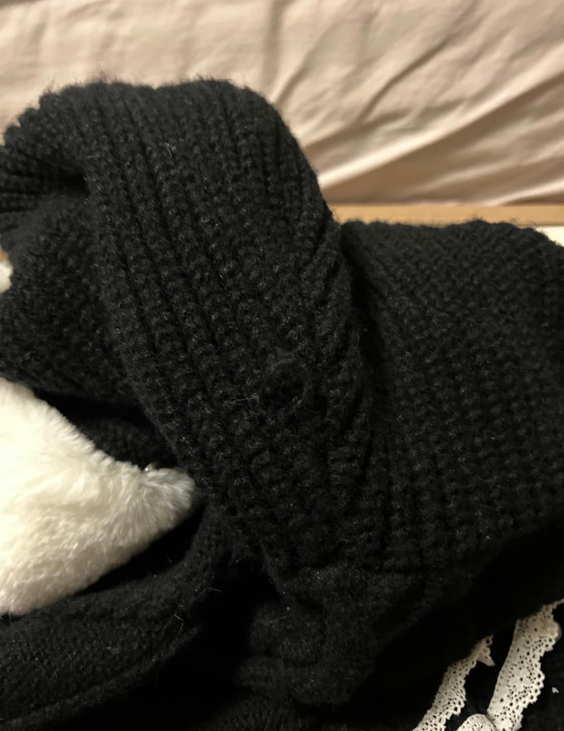 앙크루즈 지뢰계 양산형 후드 판초 상품이미지5