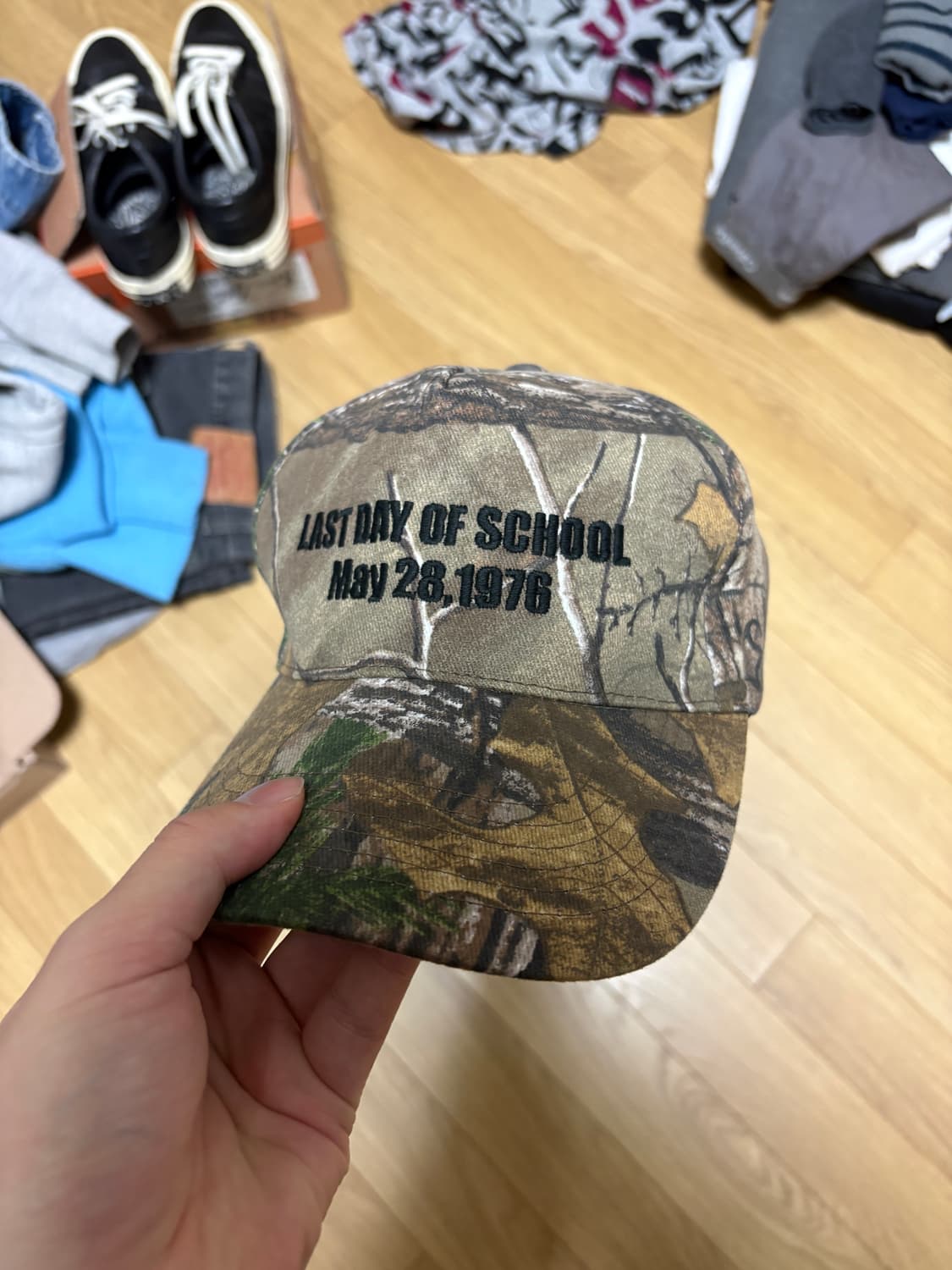 도넛리벤지 리얼트리 캡 상품이미지1