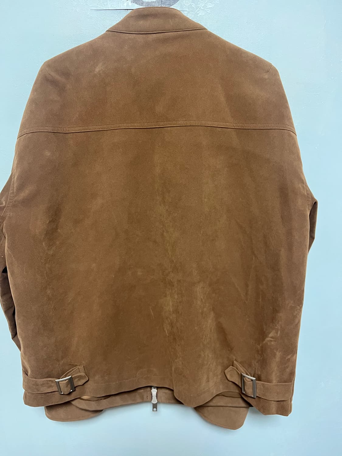 LAFUDGE 스웨이드 블루종 자켓 브라운 상품이미지6