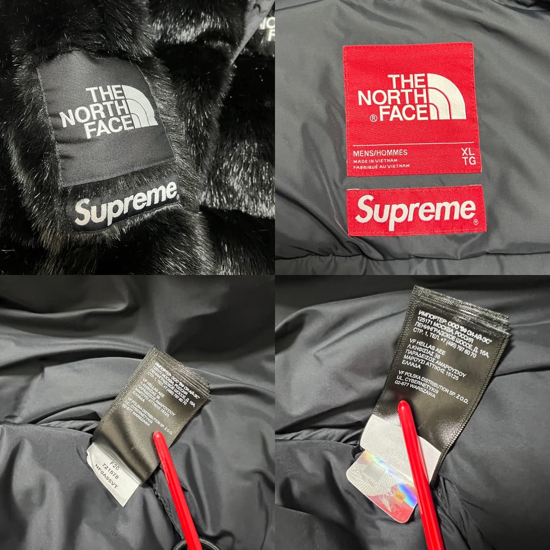 슈프림 노스페이스 퍼눕시 블랙 상품이미지7