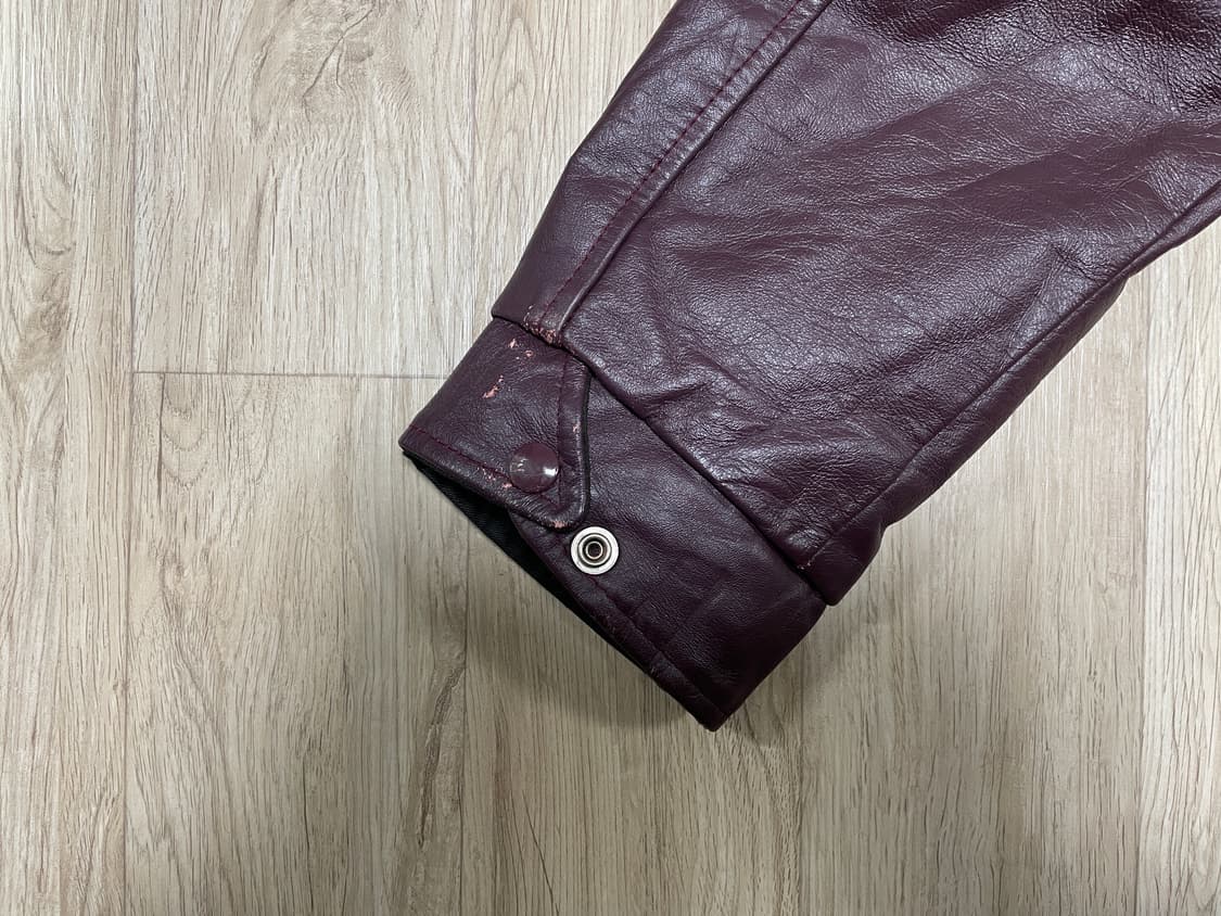 105) 80's 챌린저스포츠웨어 레터맨 가죽자켓(캐나다제)RRL&LVC 상품이미지10