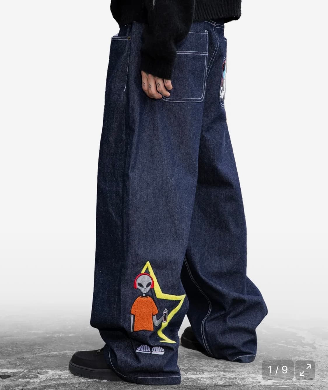 [엑스톤즈] 스커퍼 에일리언 데님 팬츠 (INDIGO) 상품이미지1