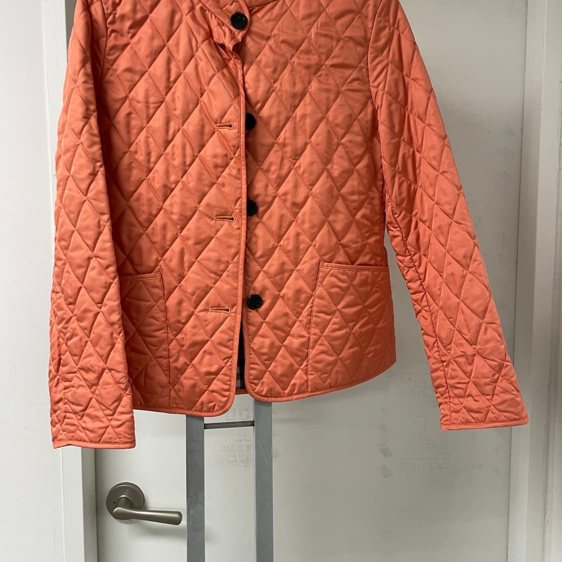 버버리 퀄팅 자켓 오렌지 M(W) 상품이미지3