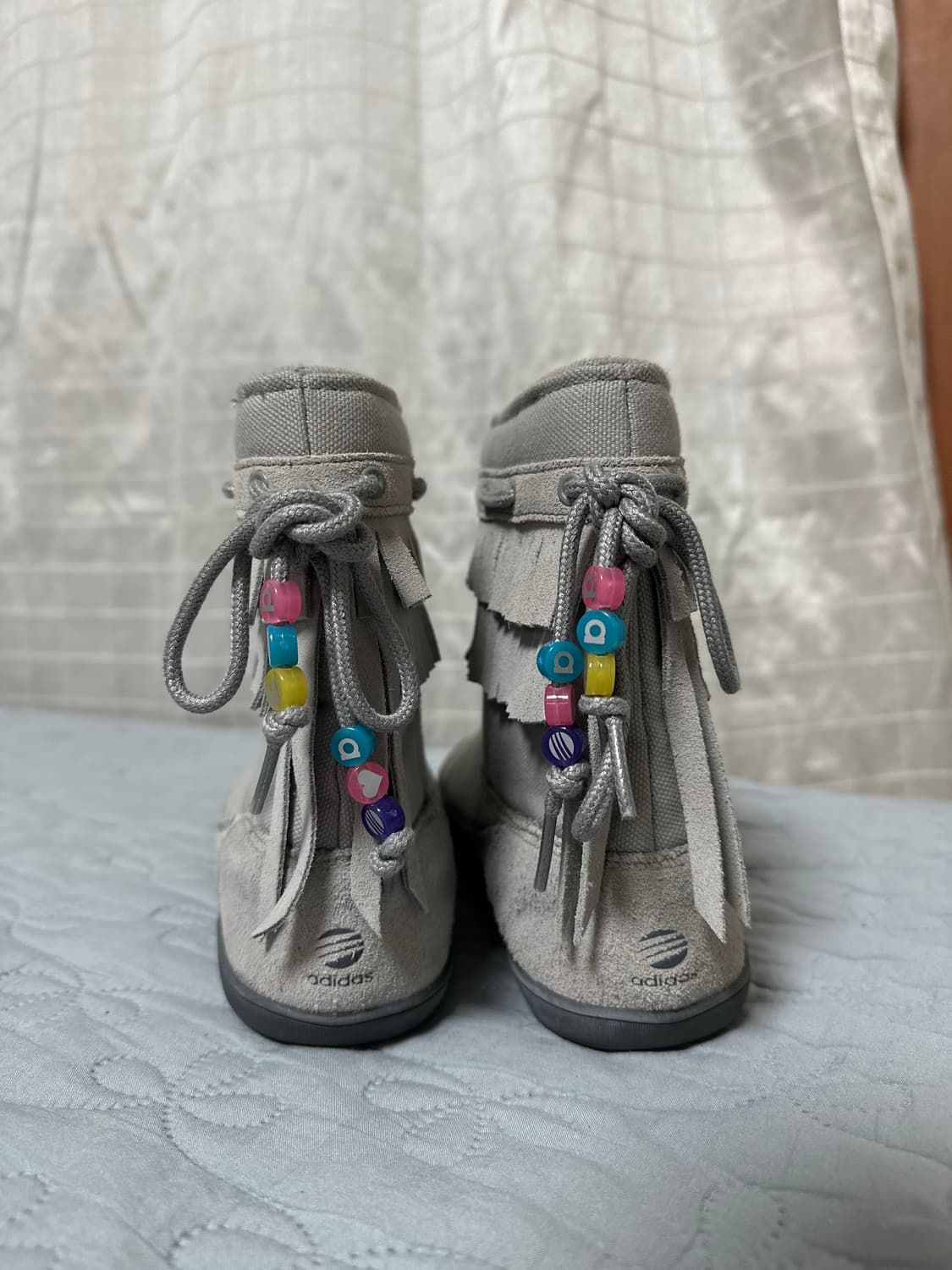 아디다스 adidas 빈티지 프릴 비즈 부츠 상품이미지3