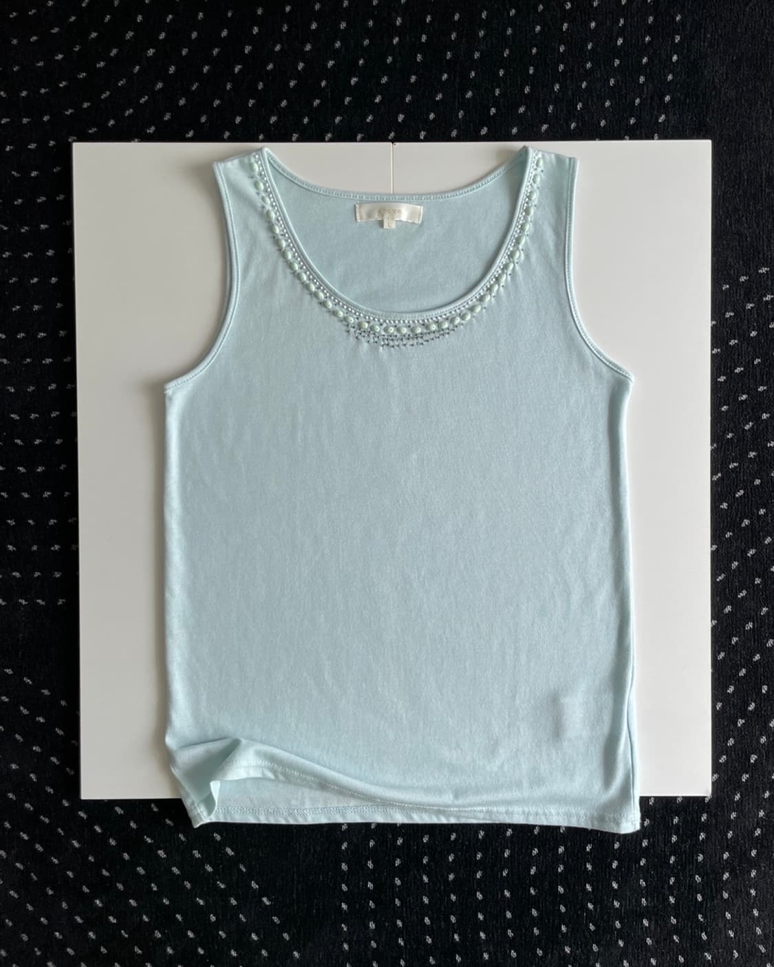 beads point sleeveless 상품이미지2