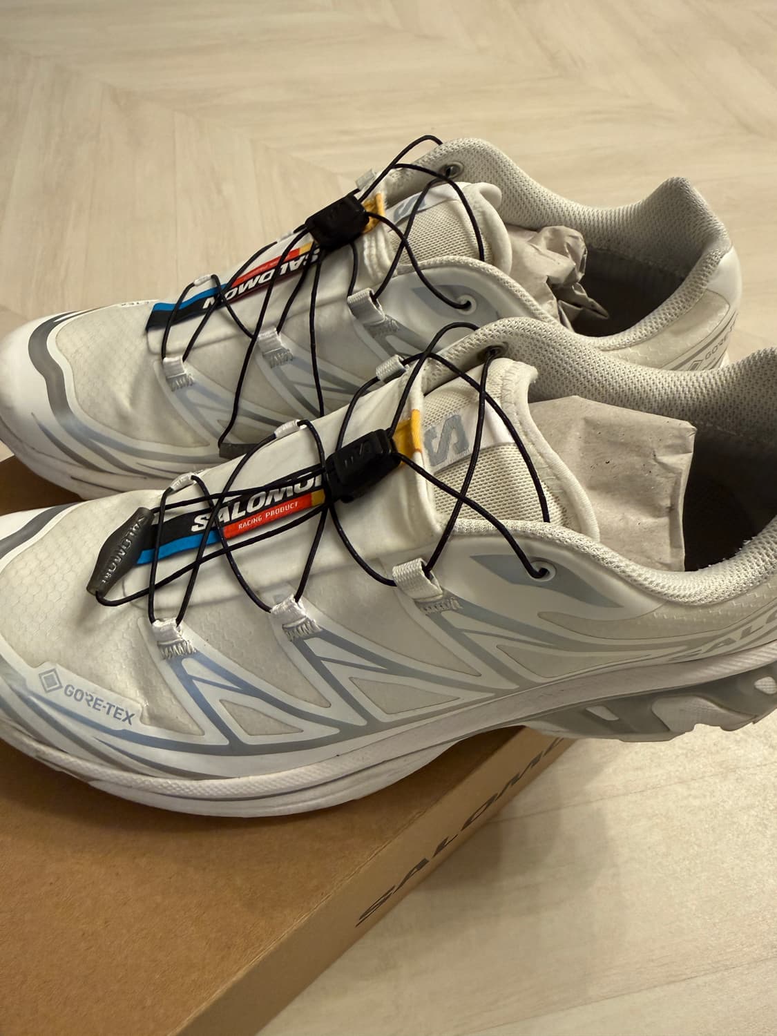 살로몬 xt-6 gtx 고어텍스 화이트 상품이미지4