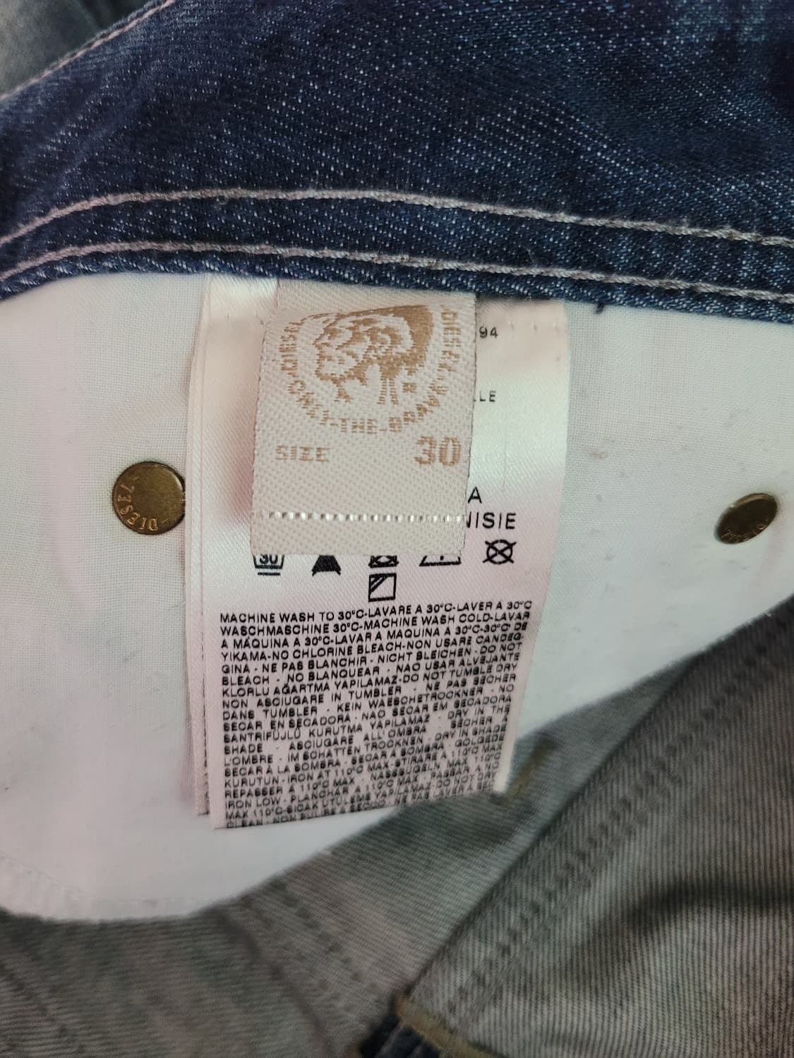 디젤 diesel thanaz 0880F 타나즈 슬림스키니진 32사이즈 상품이미지7