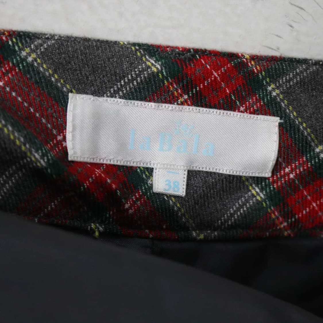 LA BALA 체크 숏 팬츠 63206 상품이미지3