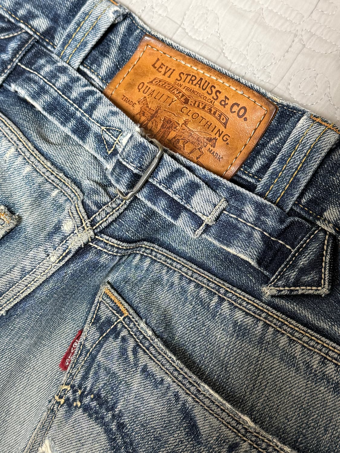 90s 리바이스 503 페이딩 데님팬츠 상품이미지3