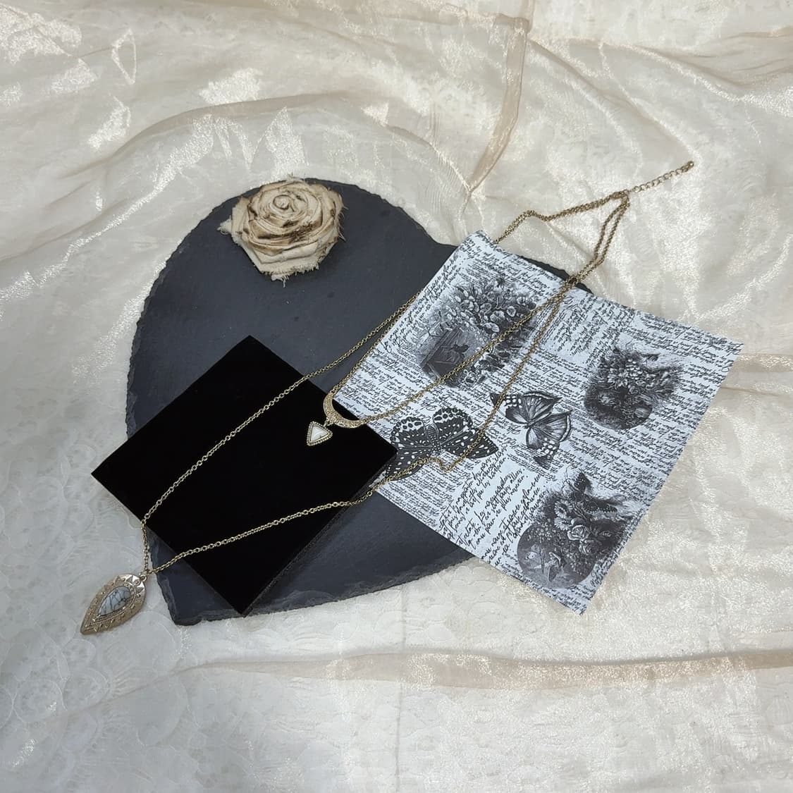 빈티지 오리엔탈 메탈 레이어드 목걸이 상품이미지2