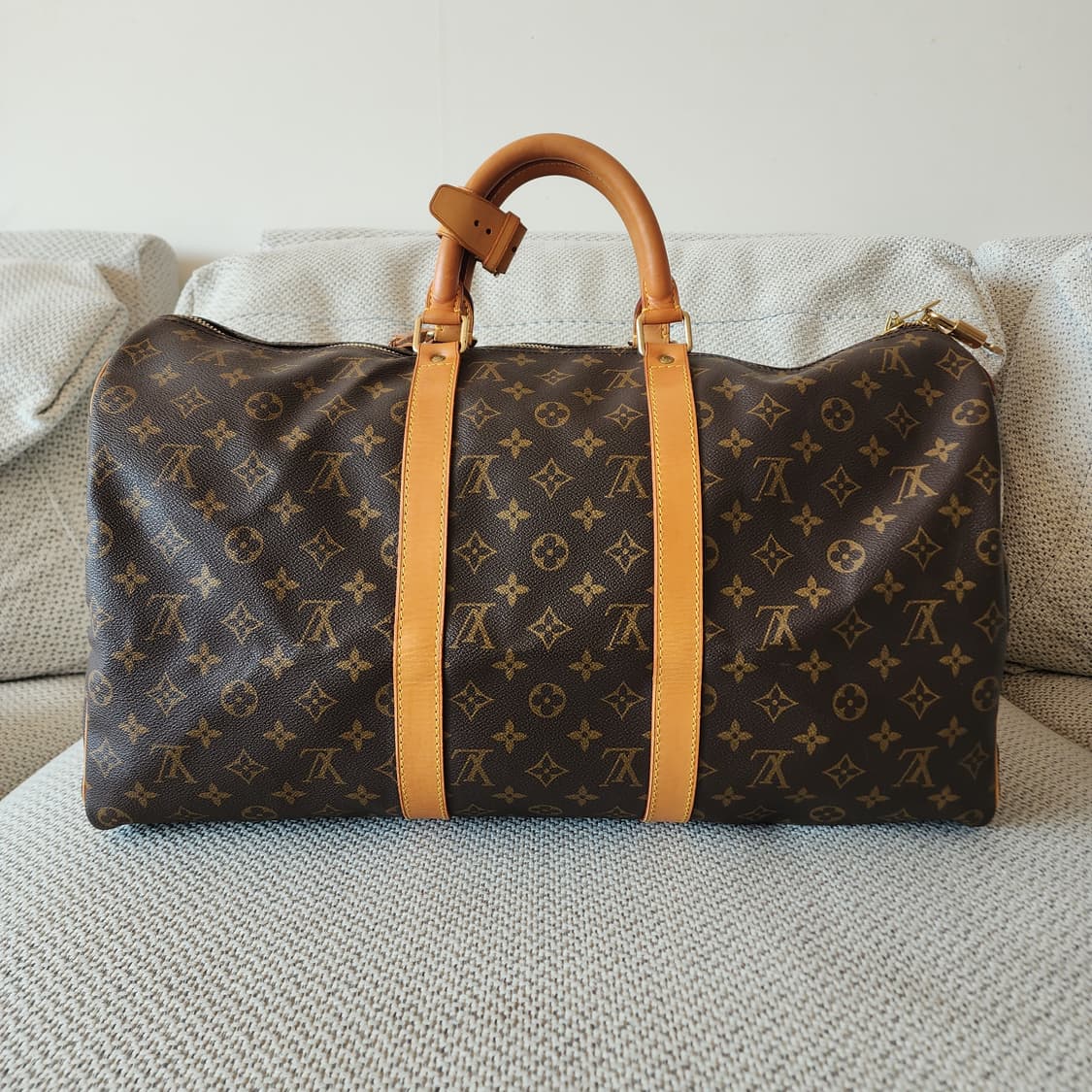 상태최상 루이비통 키폴 50 보스턴백 모노그램 여행가방 상품이미지2