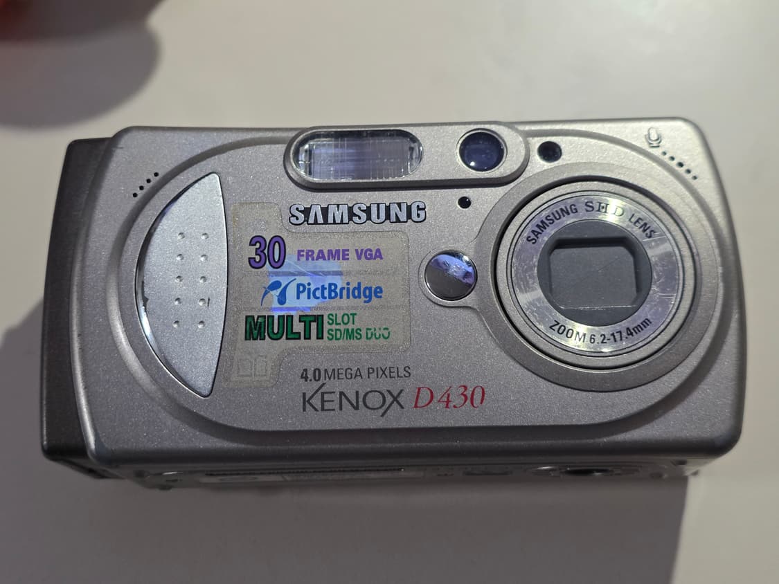 삼성 캐녹스 D430 빈티지 디지털카메라 상품이미지1
