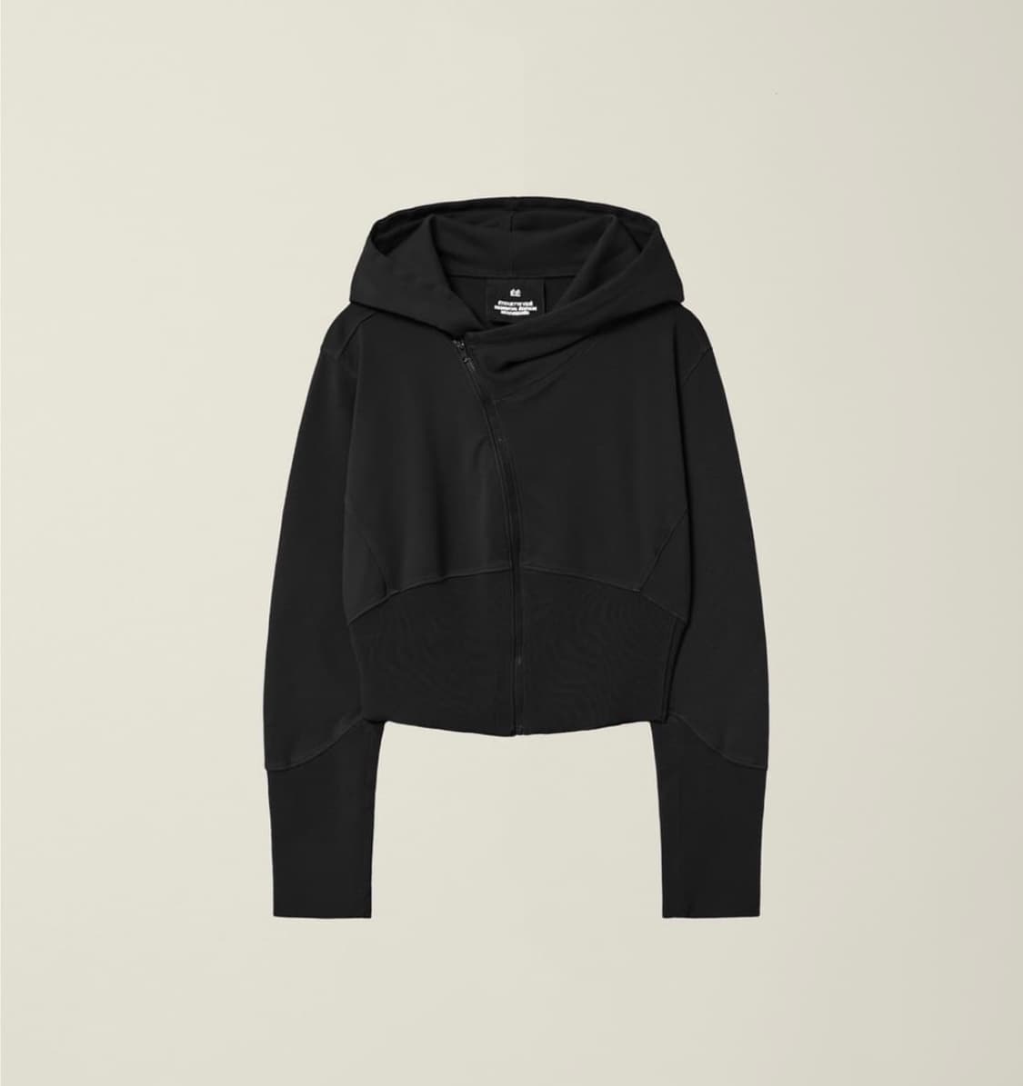 EE WOMENS GARMENT DYED CURVED ZIP J 상품이미지1